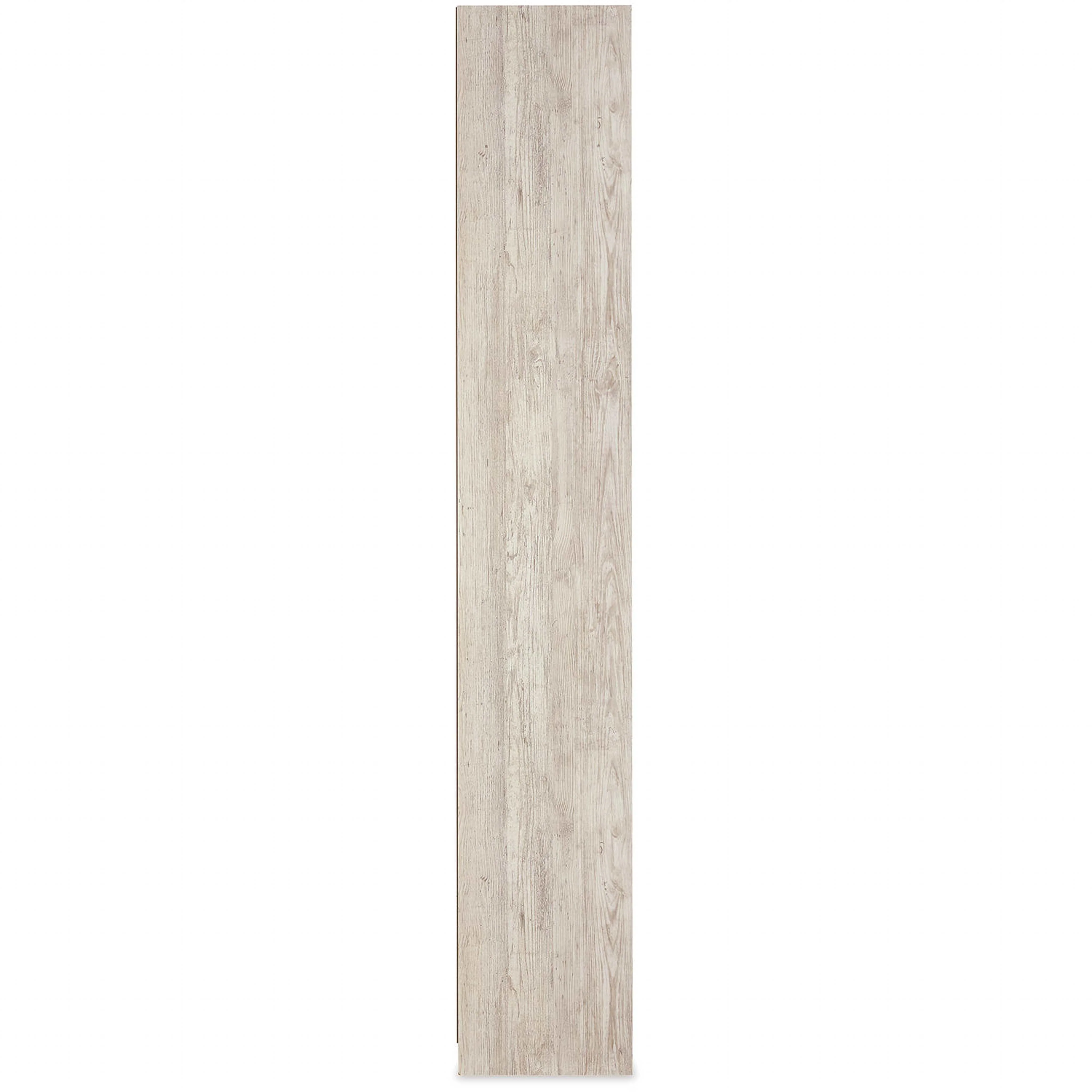 Willowton Entertainment Unit with Fireplace - Whitewash - Image 5