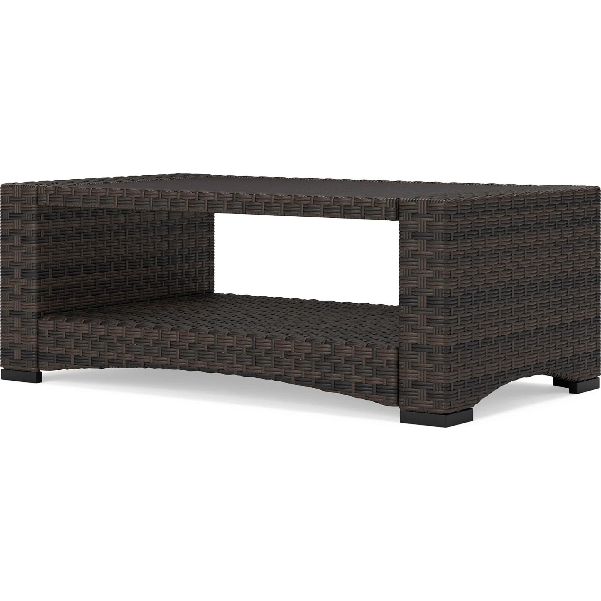 Windglow 4 Piece Outdoor Seating - Blue/Brown - Image 5