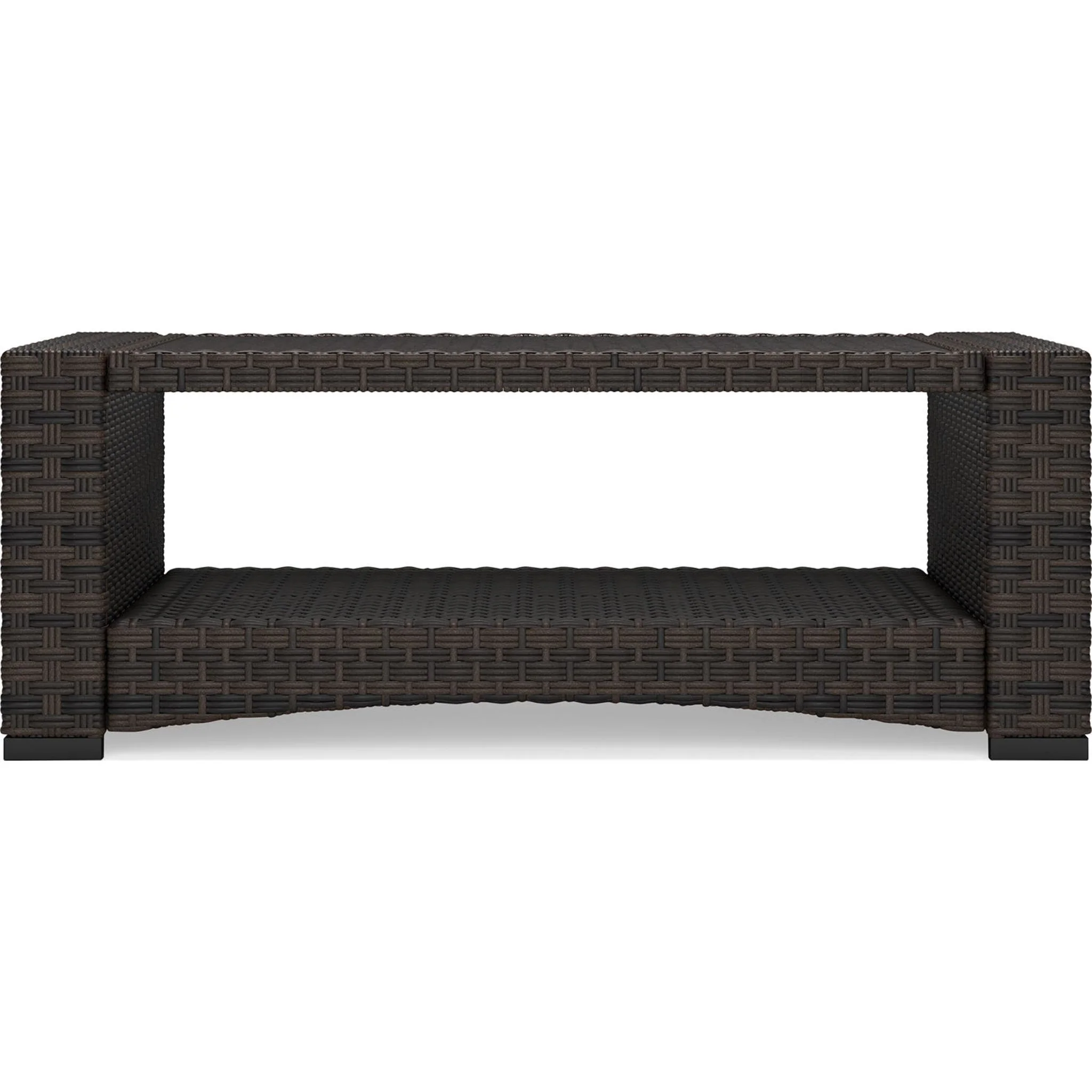 Windglow 4 Piece Outdoor Seating - Blue/Brown - Image 6