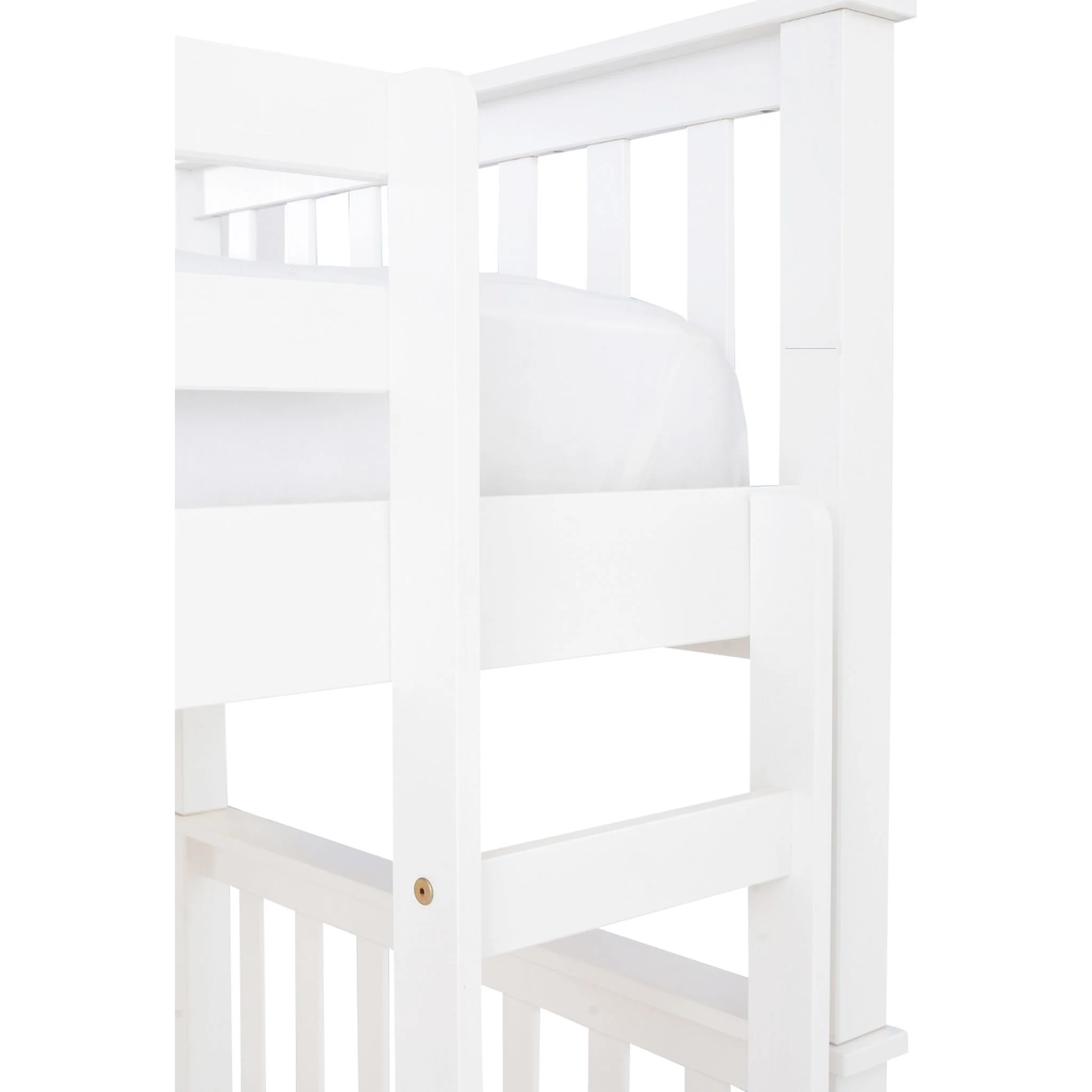 Winter Twin/Twin Bunk Bed - White - Image 5