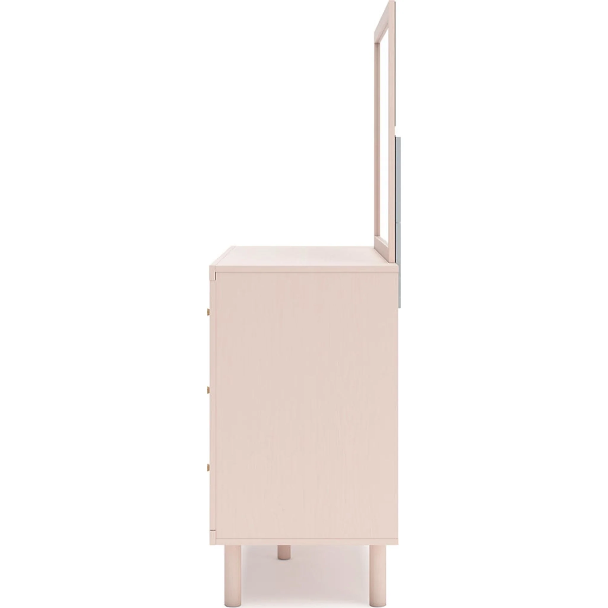 Wistenpine Dresser and Mirror - Blush - Image 8