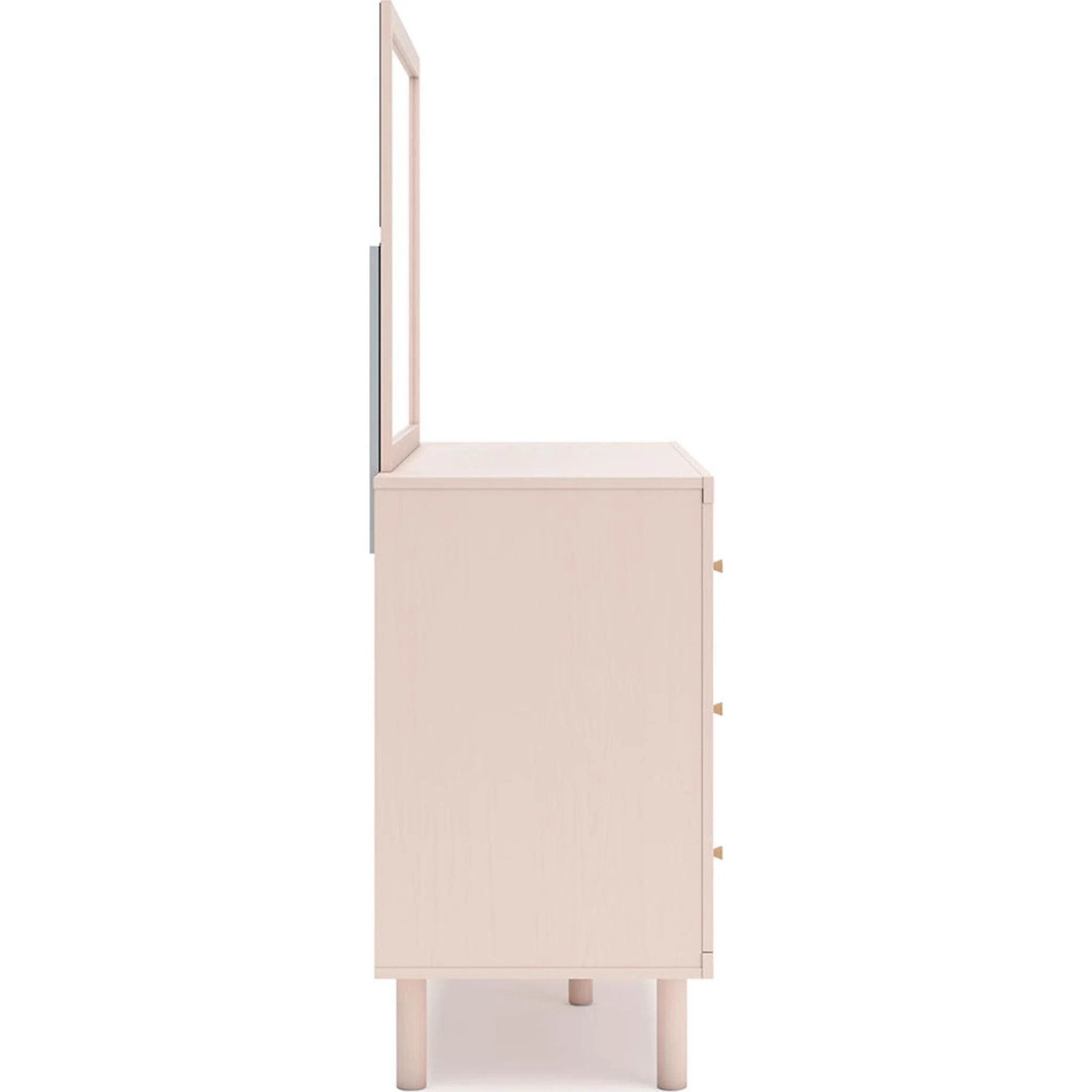 Wistenpine Dresser and Mirror - Blush - Image 9