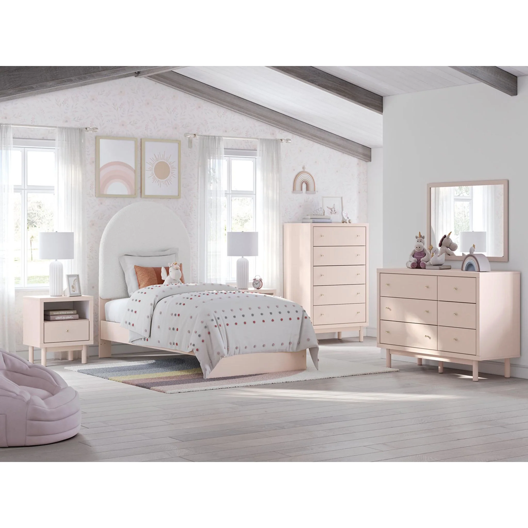 Wistenpine Dresser - Blush - Image 11