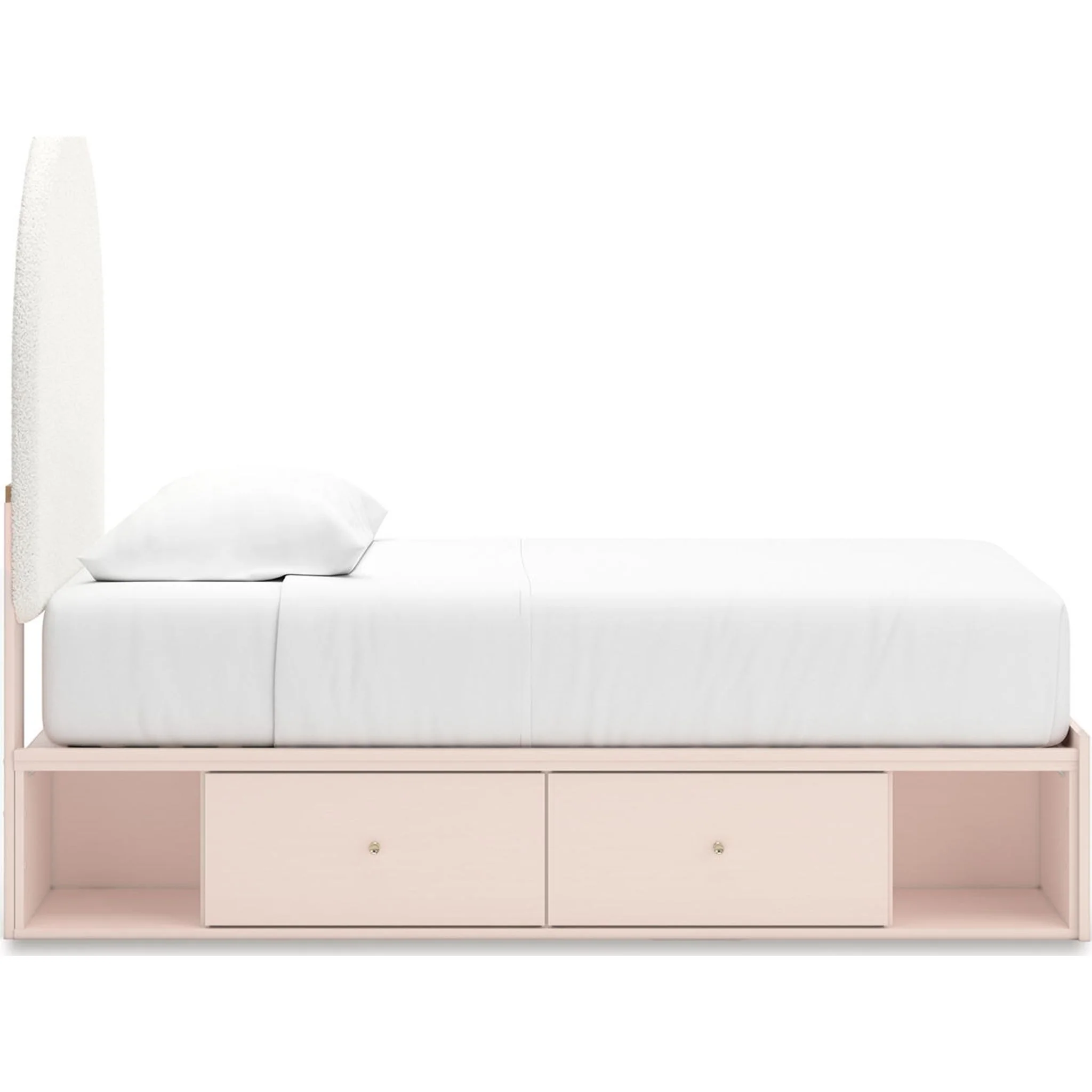 Wistenpine Twin Storage Bed - Blush - Image 24