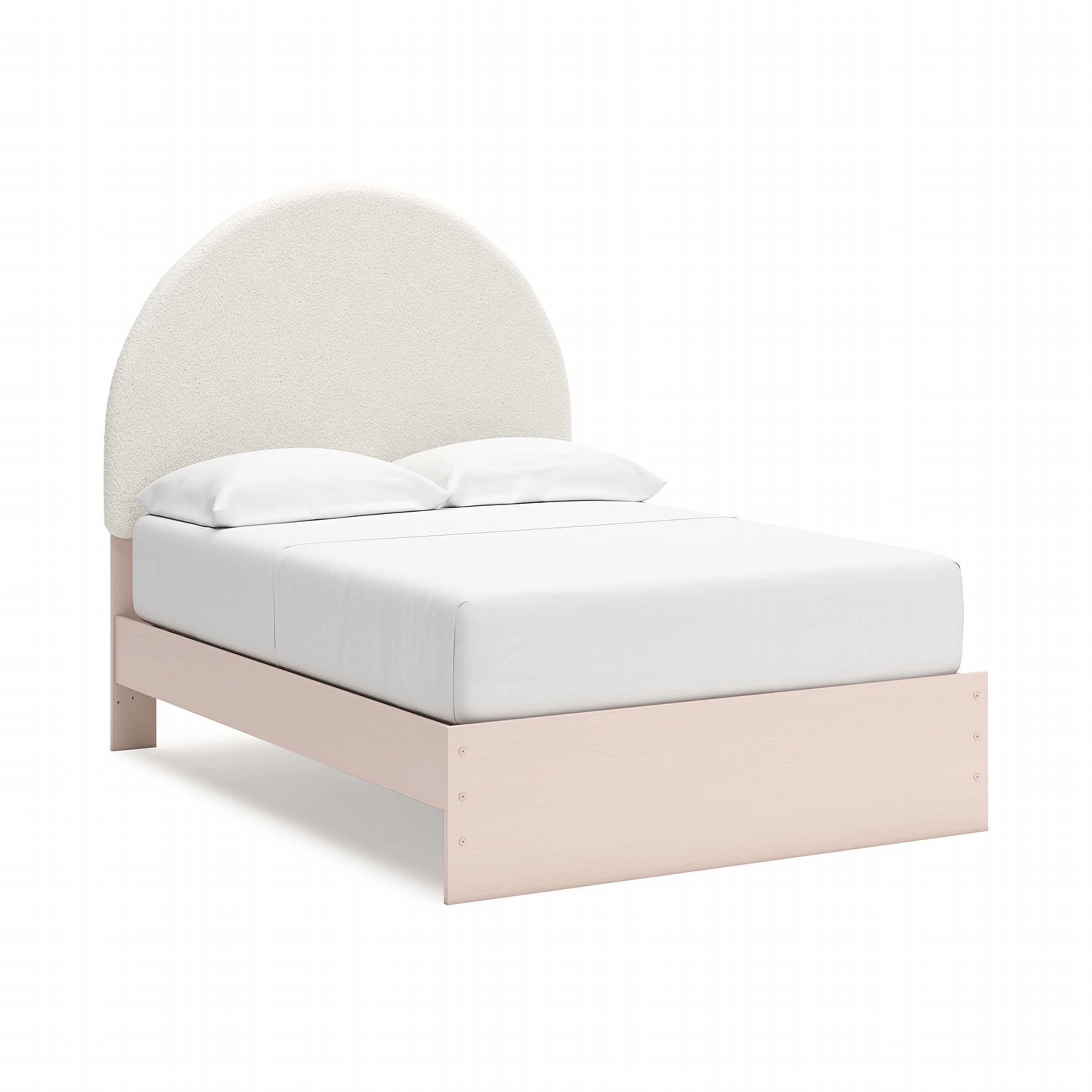 Wistenpine Platform Bed - Blush - Image 10