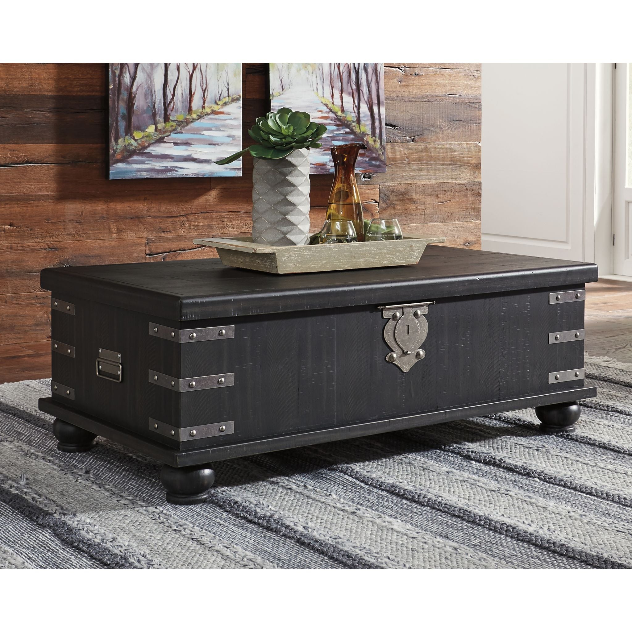 Wisteria Coffee Table - Black - Image 2