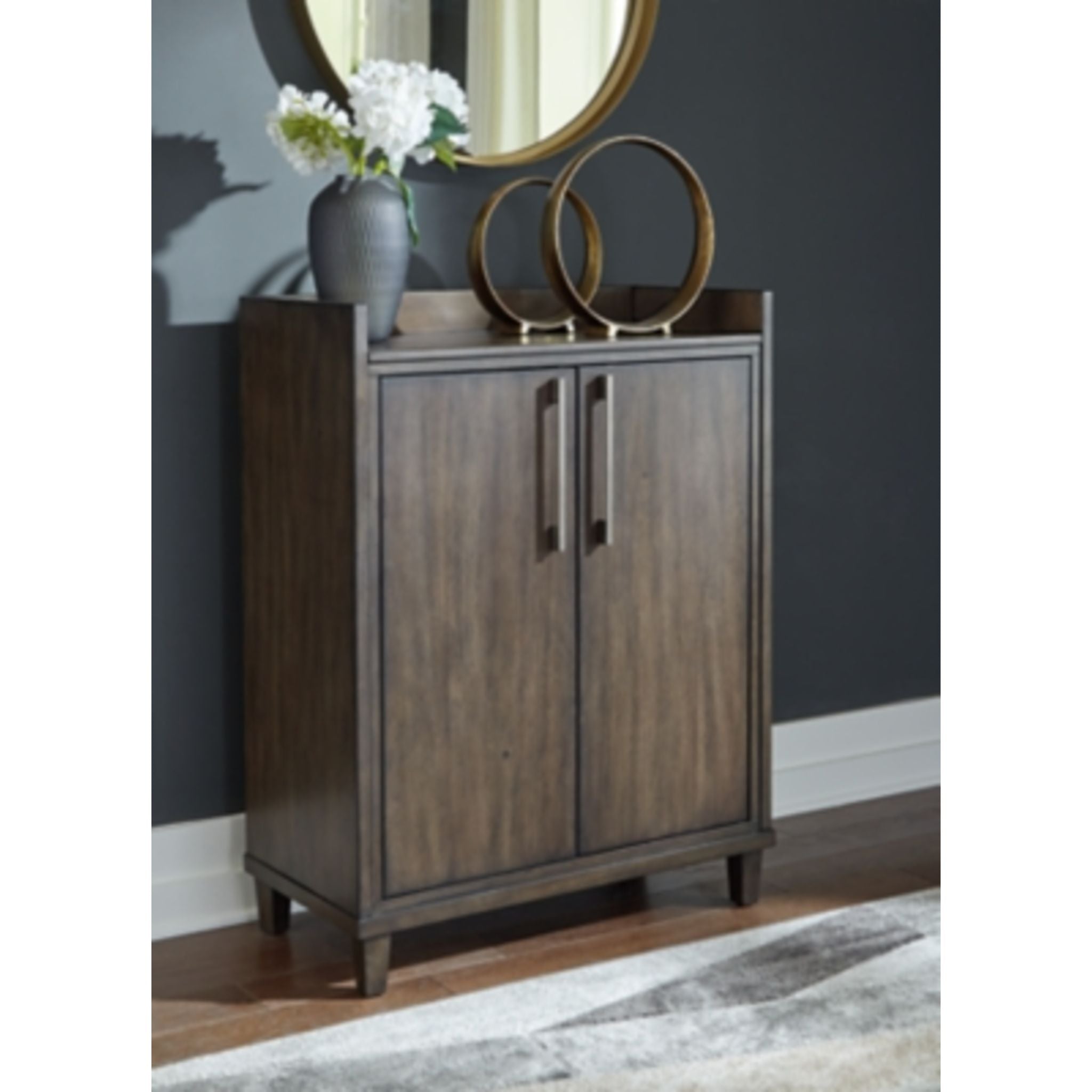 Wittland Bar Cabinet - Dark Brown - (D374-66) - Image 8