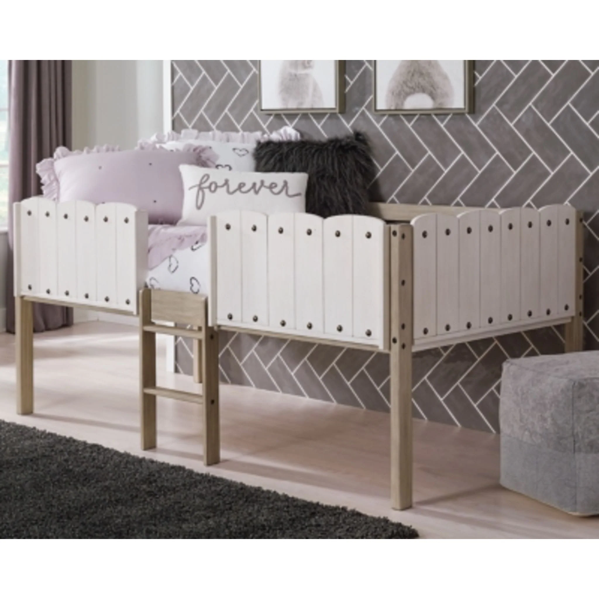 Wrenalyn Twin Loft Bed - Two-tone - Image 17