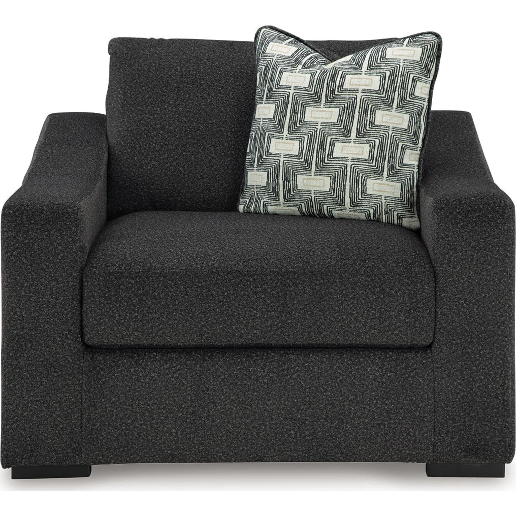 Wryenlynn Oversized Chair - Onyx - Image 4