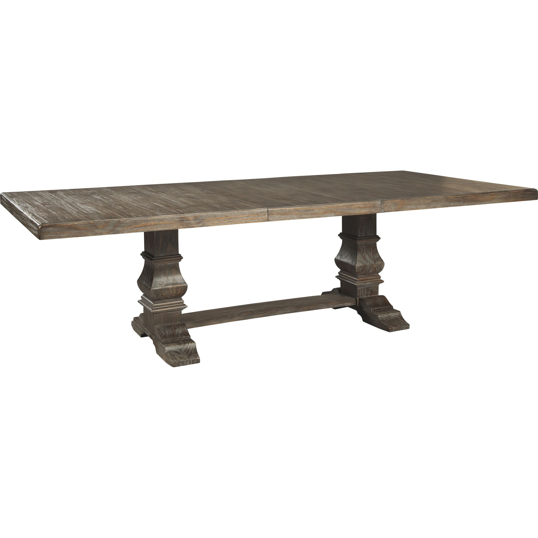 Wyndahl Dining Table - Rustic Brown - (D813D5)