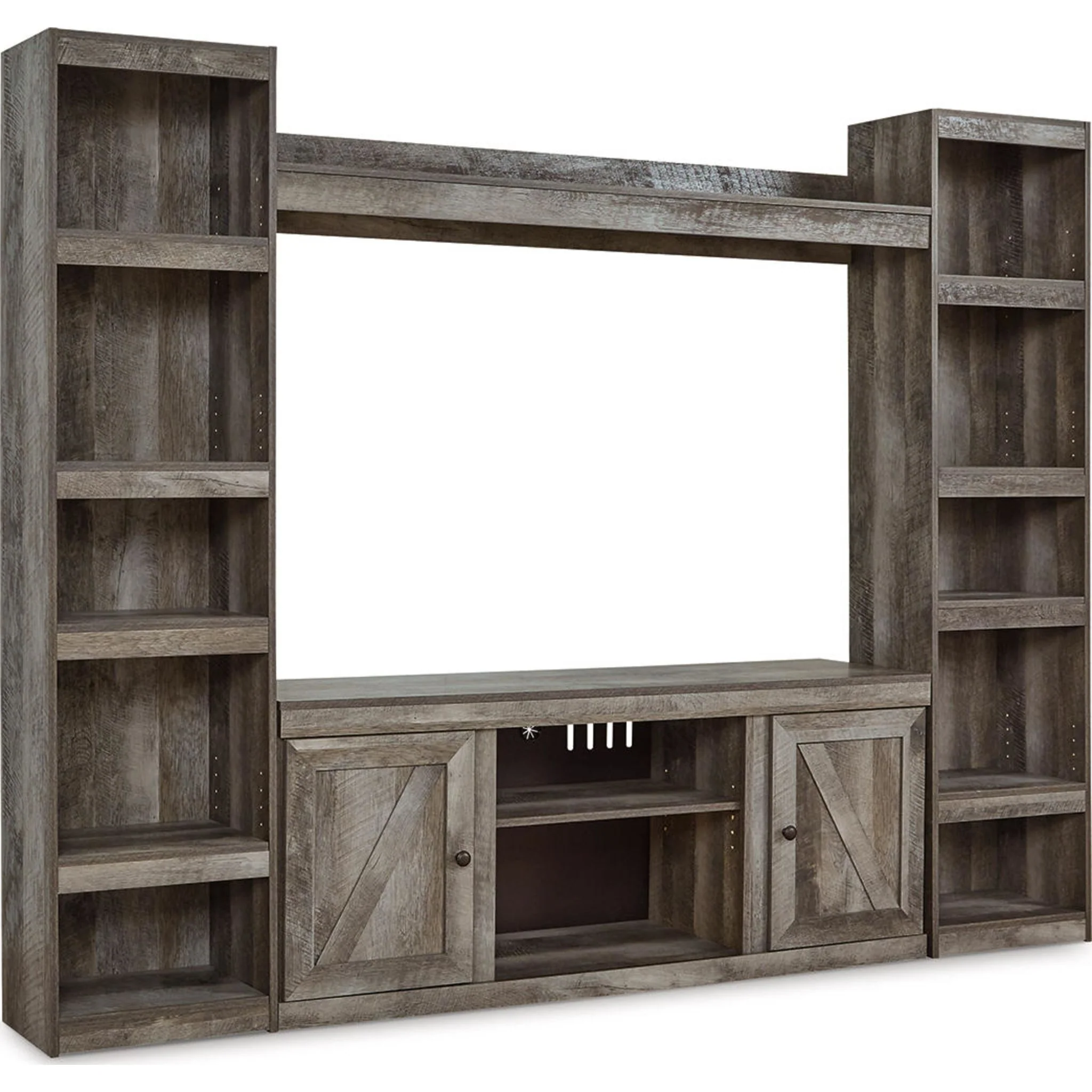 Wynnlow 4 Piece Entertainment Unit - Gray