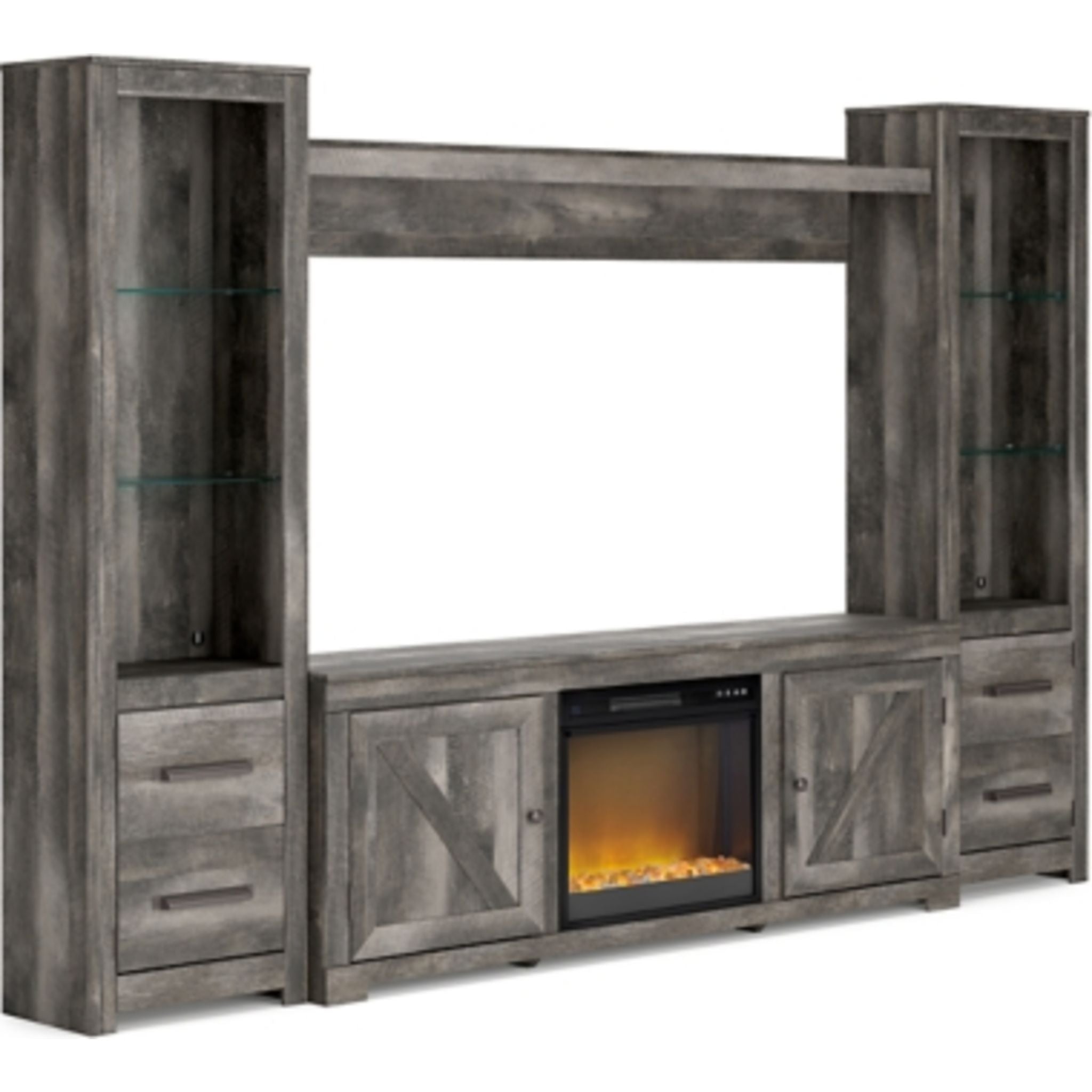 Wynnlow 5 Piece Entertainment Unit - Gray
