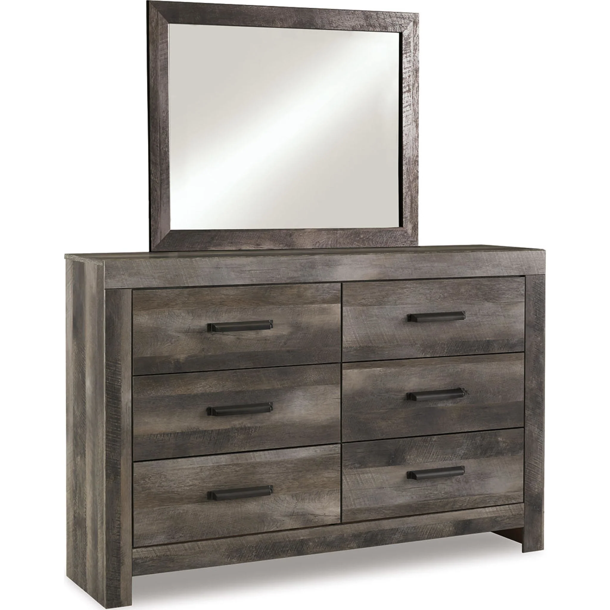 Wynnlow 6 Piece Panel Bedroom - Gray - Image 4