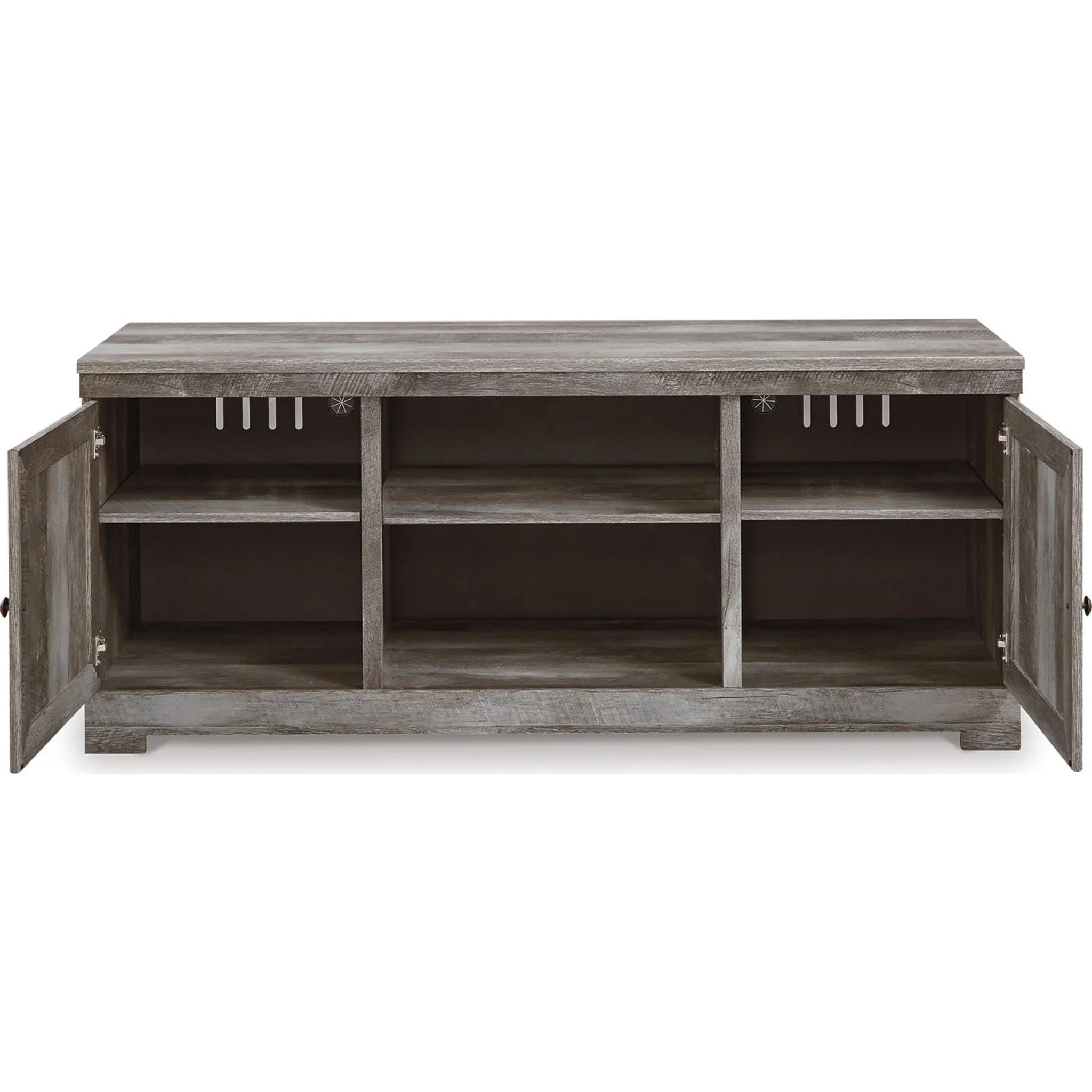 Wynnlow Entertainment Unit with Fireplace - Gray - Image 11