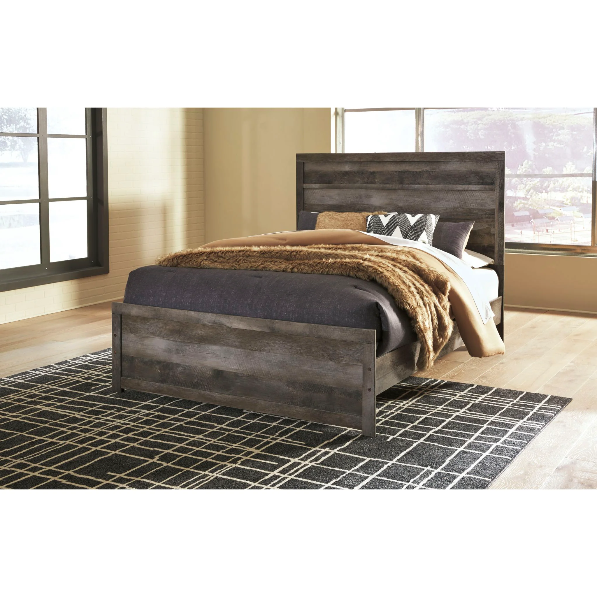 Wynnlow Platform Bed - Gray - Image 2