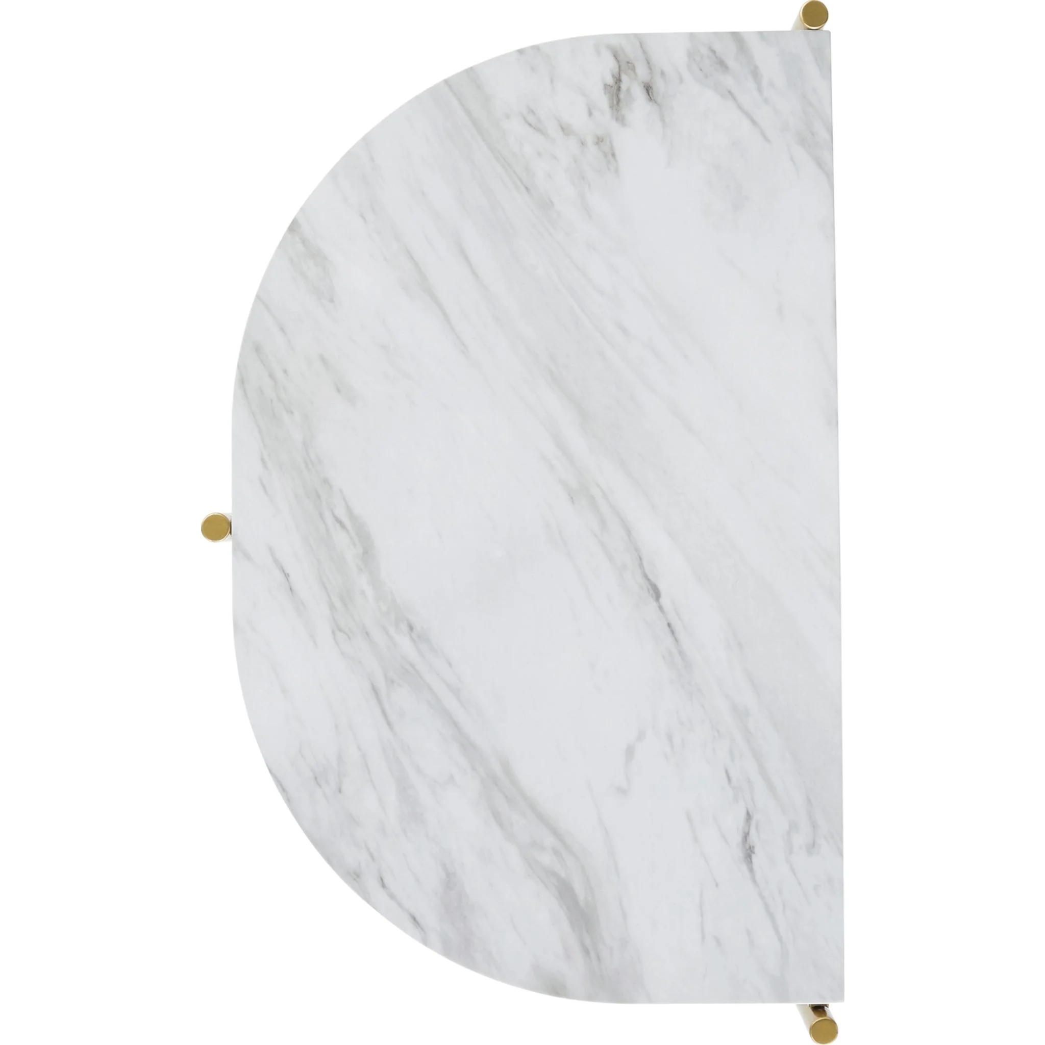 Wynora Accent Table - White/Gold - Image 5