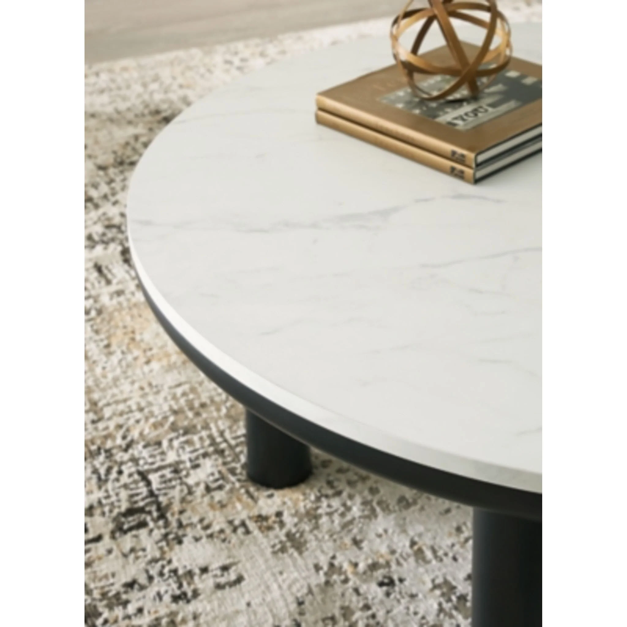 Xandrum 3 Pack Tables - Black/White - Image 4