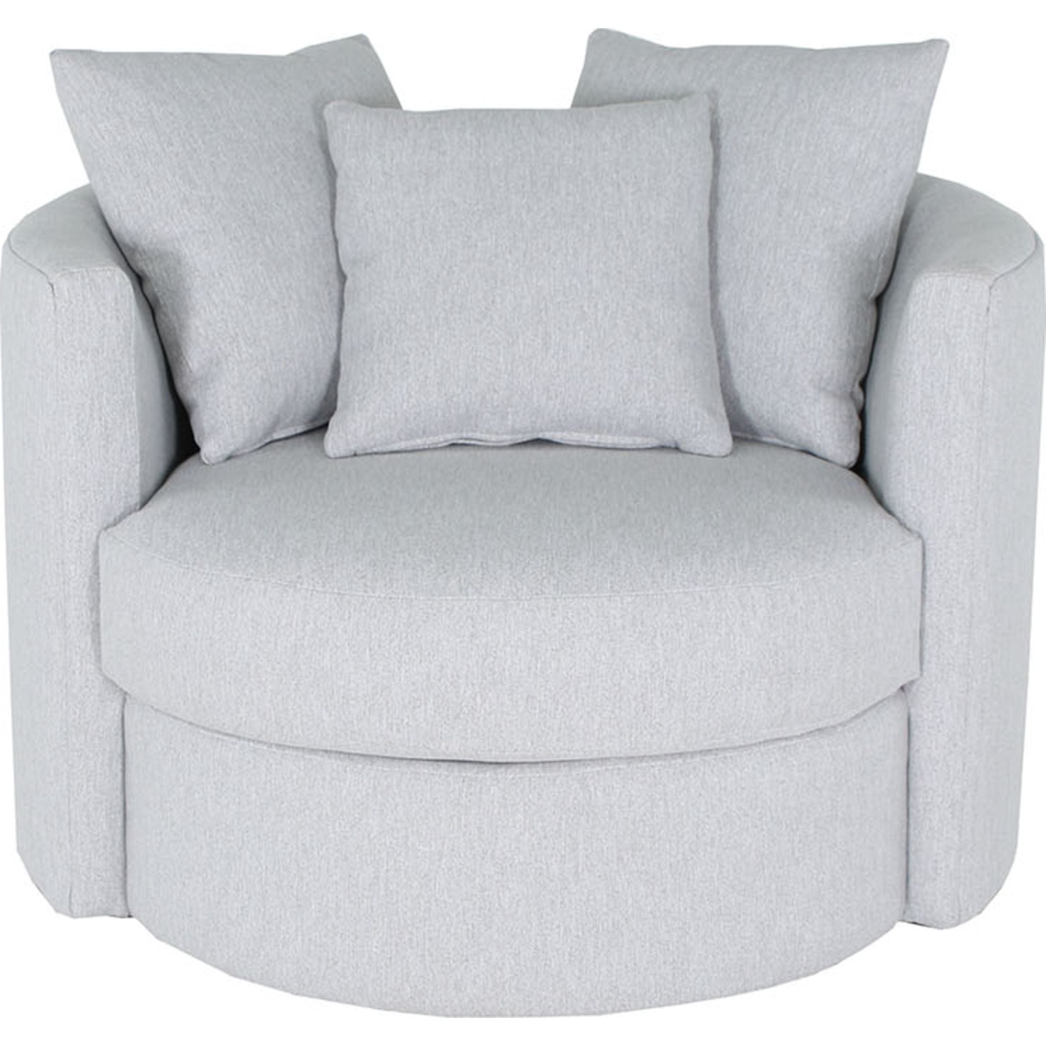 Xavier Swivel Chair - Linen - Image 2
