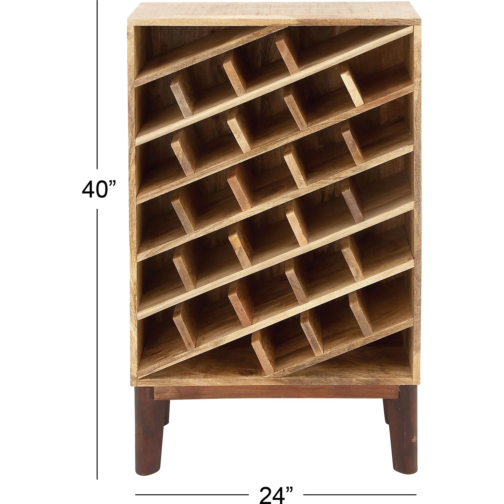 Xiomara Wine Cabinet - Brown - Image 13