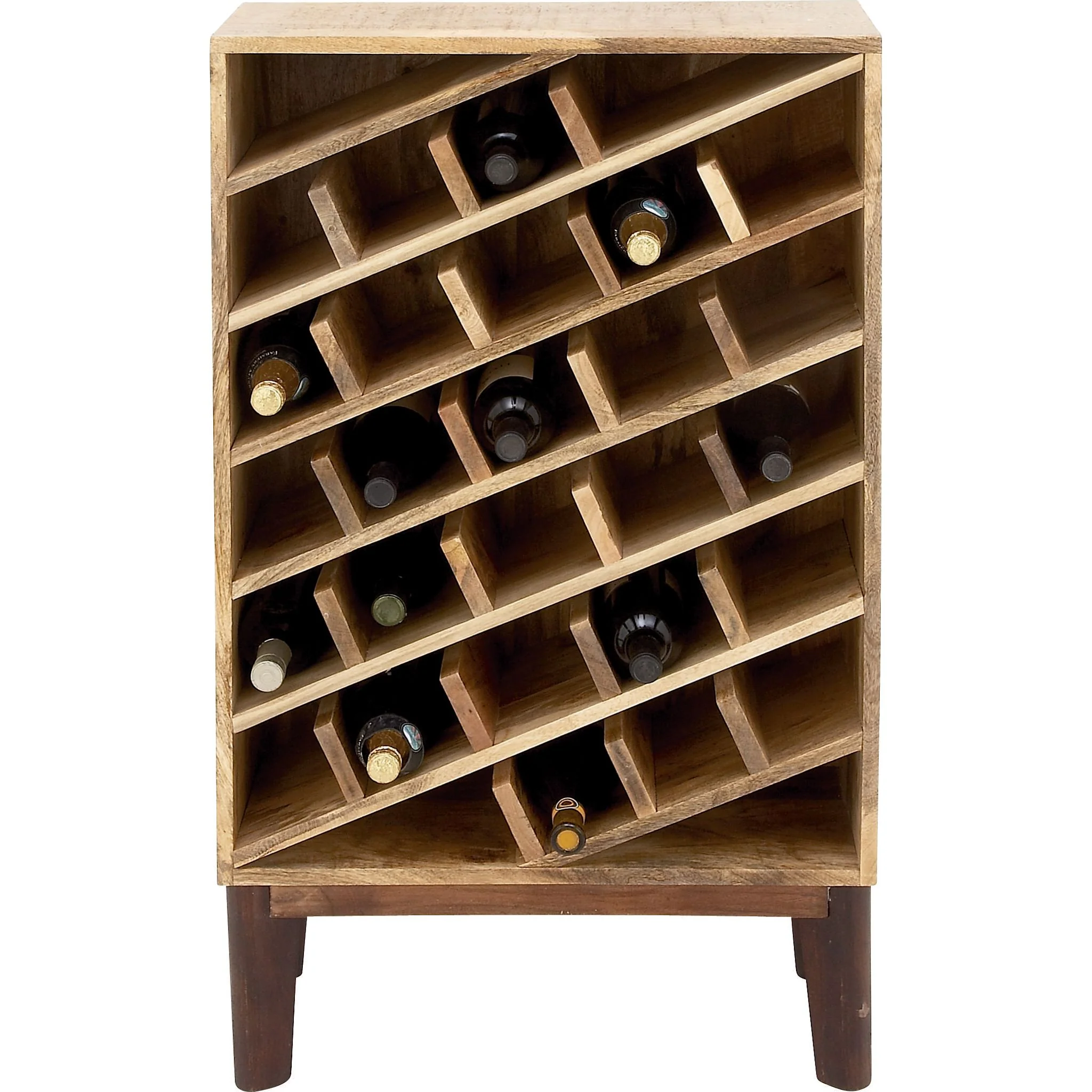 Xiomara Wine Cabinet - Brown - Image 3