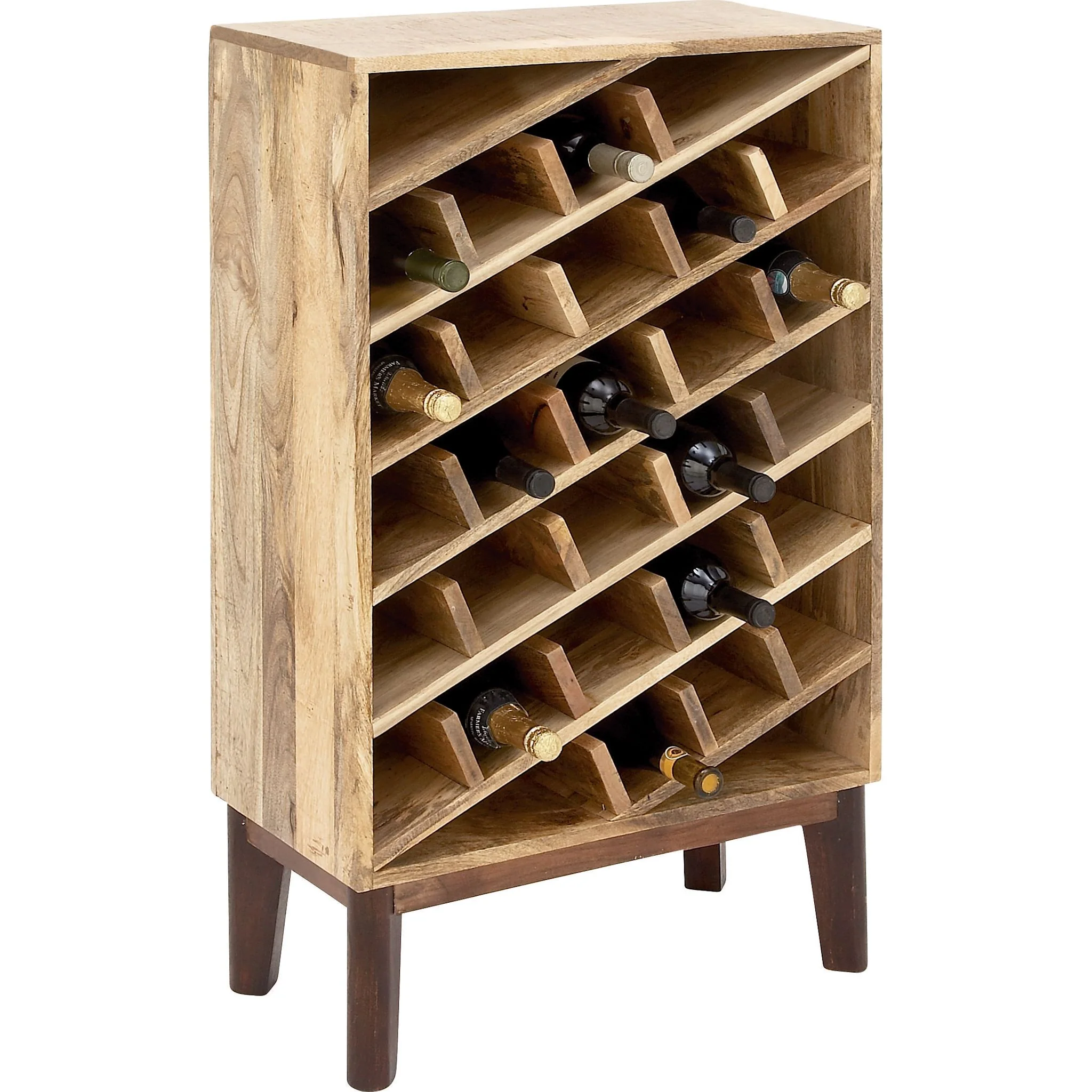 Xiomara Wine Cabinet - Brown - Image 4