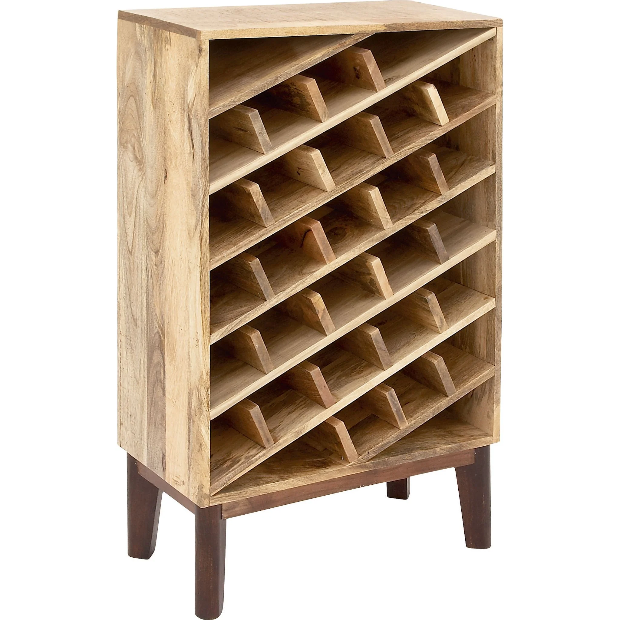 Xiomara Wine Cabinet - Brown - Image 5