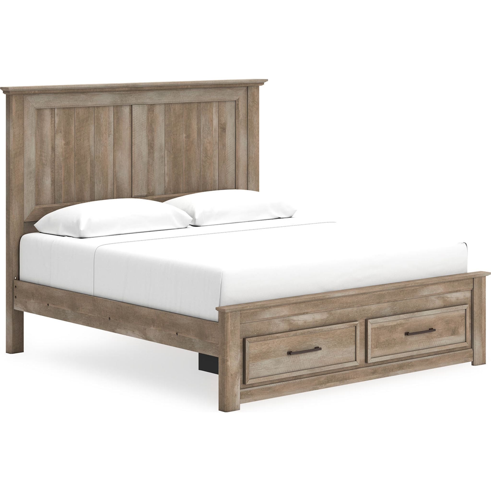 Yarbeck King Storage Bed - Sand