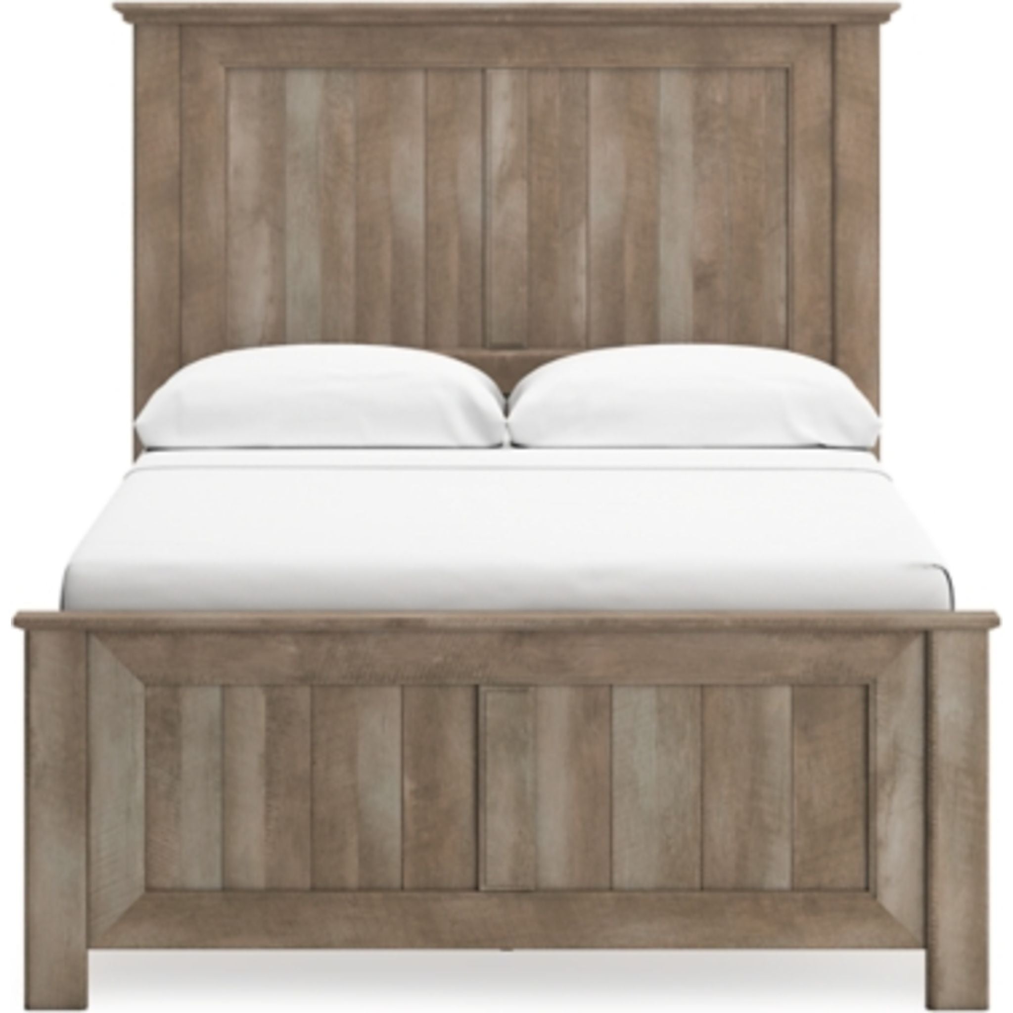 Yarbeck 6 Piece Queen Panel Bedroom - Sand - Image 2