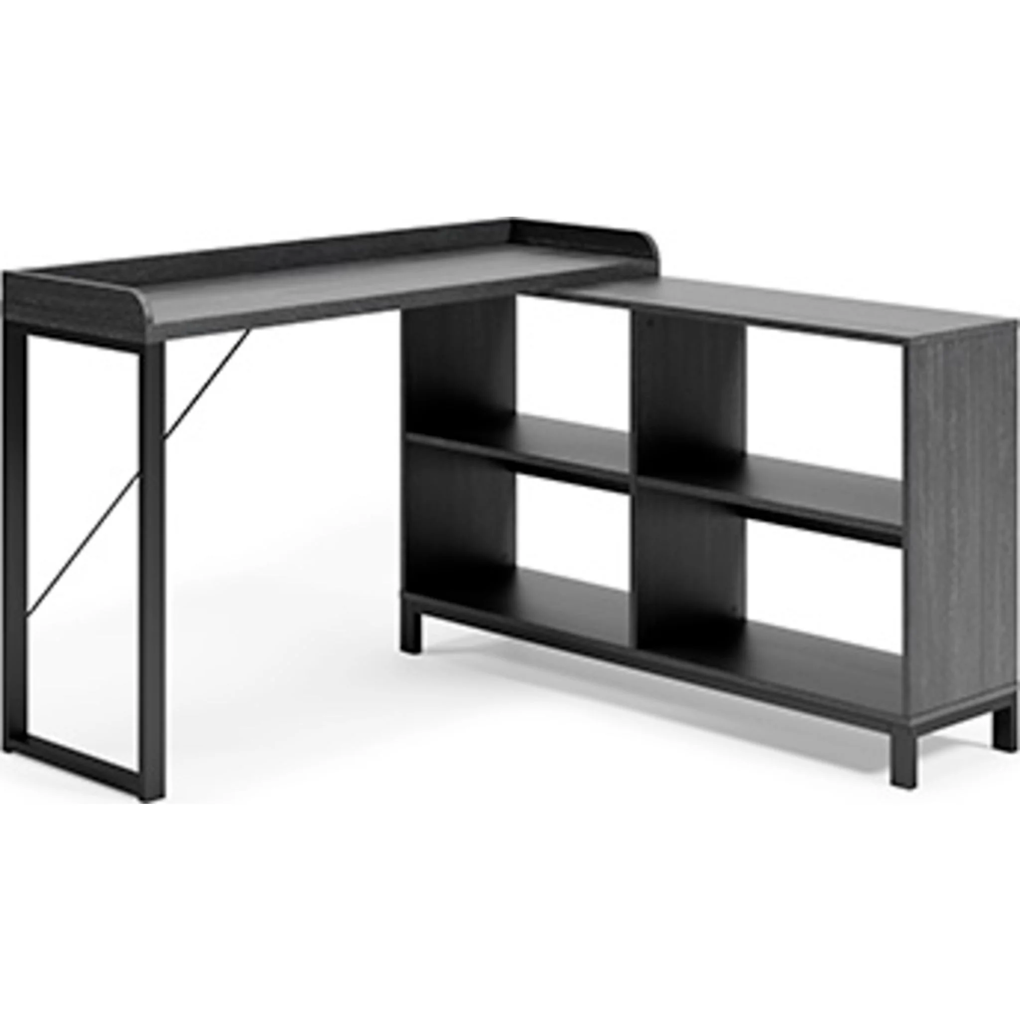 Yarlow L-Desk - Black - Image 3