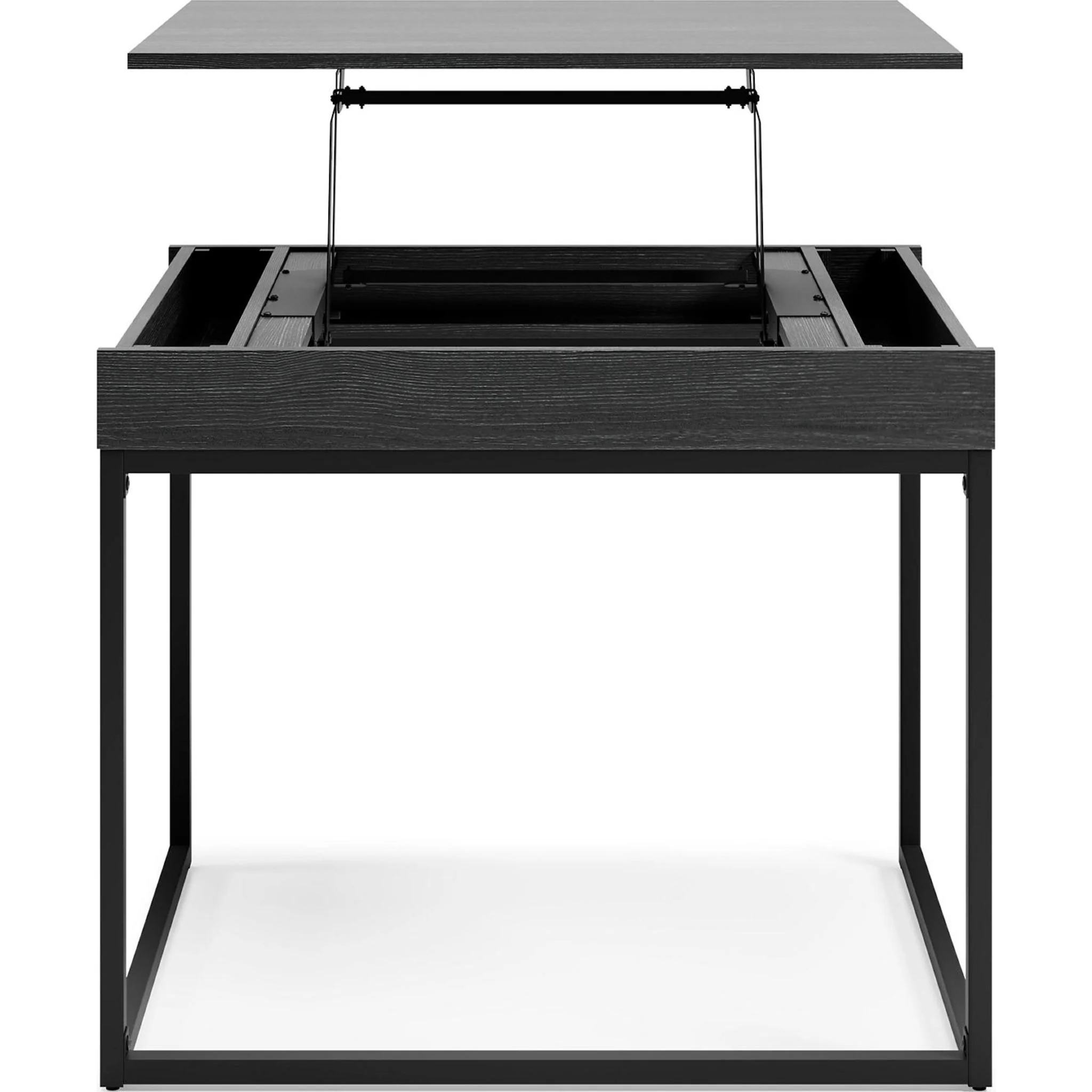 Yarlow Lift Top Desk - Black - Image 11