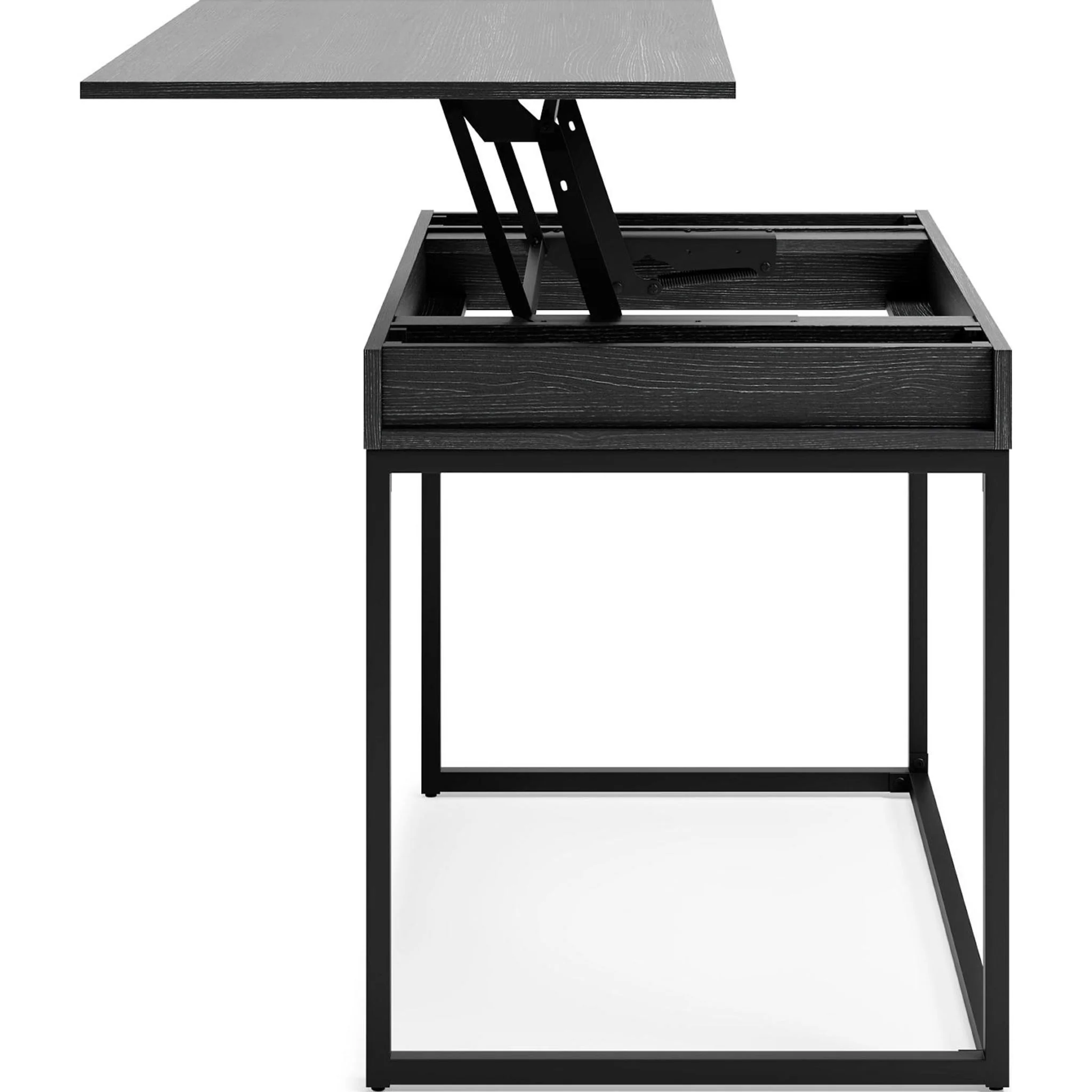 Yarlow Lift Top Desk - Black - Image 12