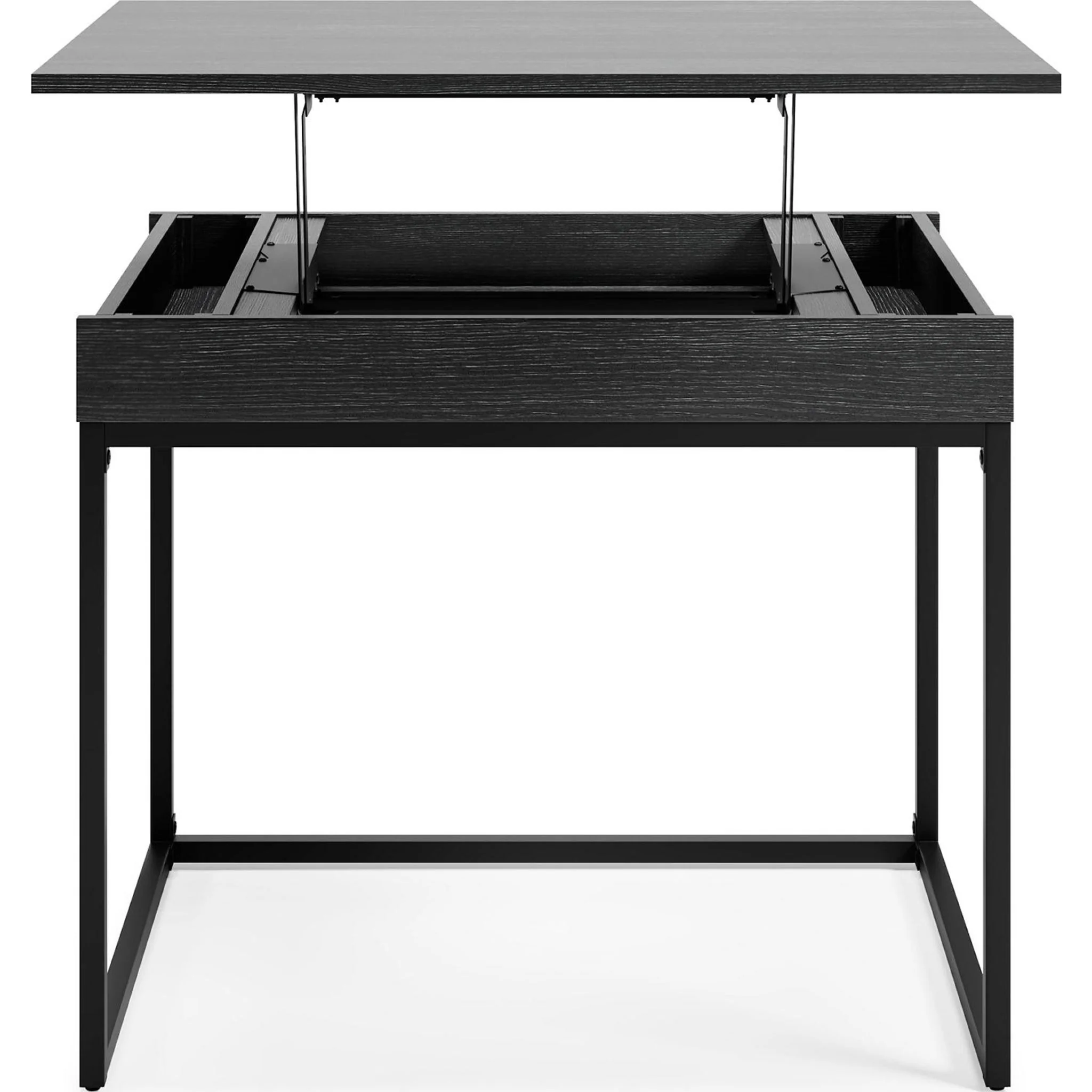 Yarlow Lift Top Desk - Black - Image 14