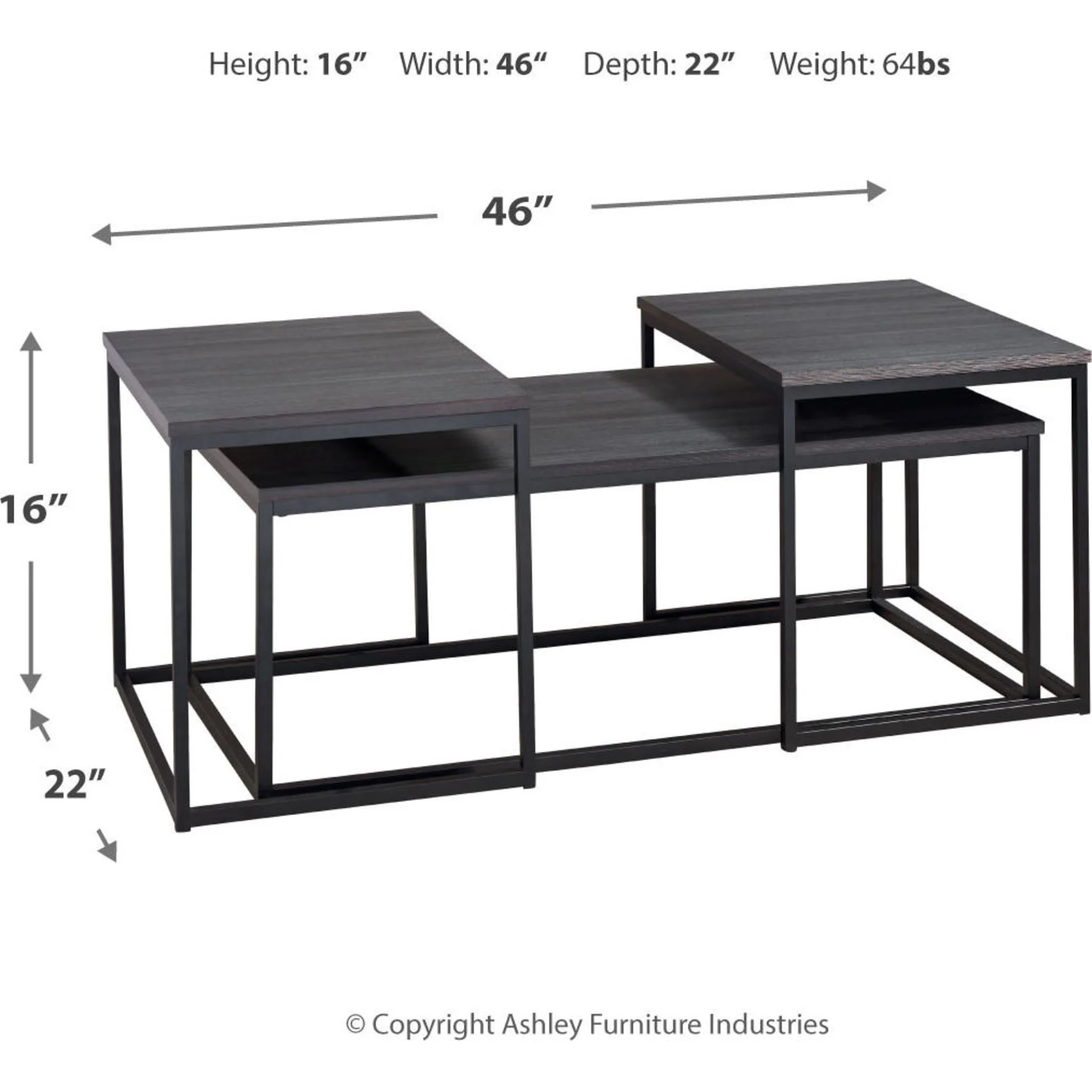 Yarlow Lift Top Desk - Black - Image 17