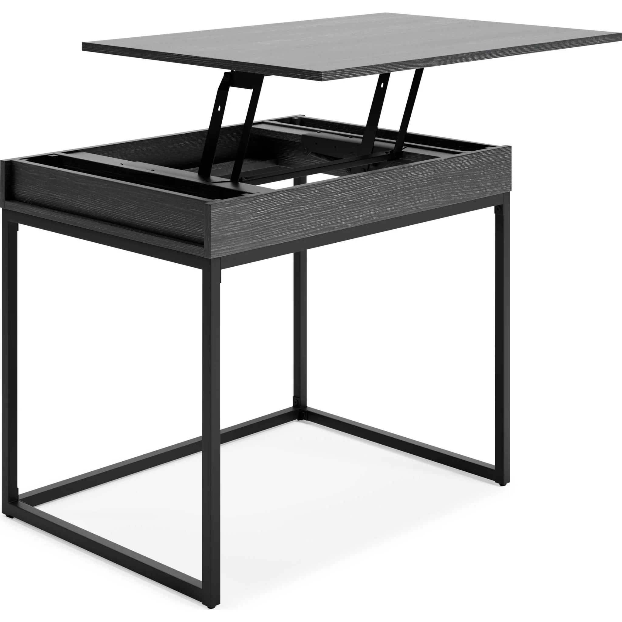 Yarlow Lift Top Desk - Black - Image 3