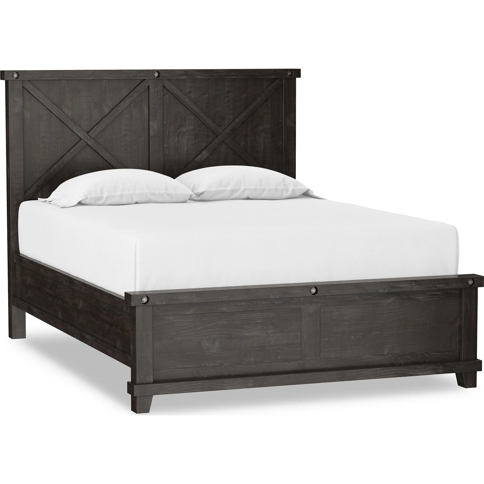 Yosemite 6 Piece Panel Bedroom - Cafe - Image 3