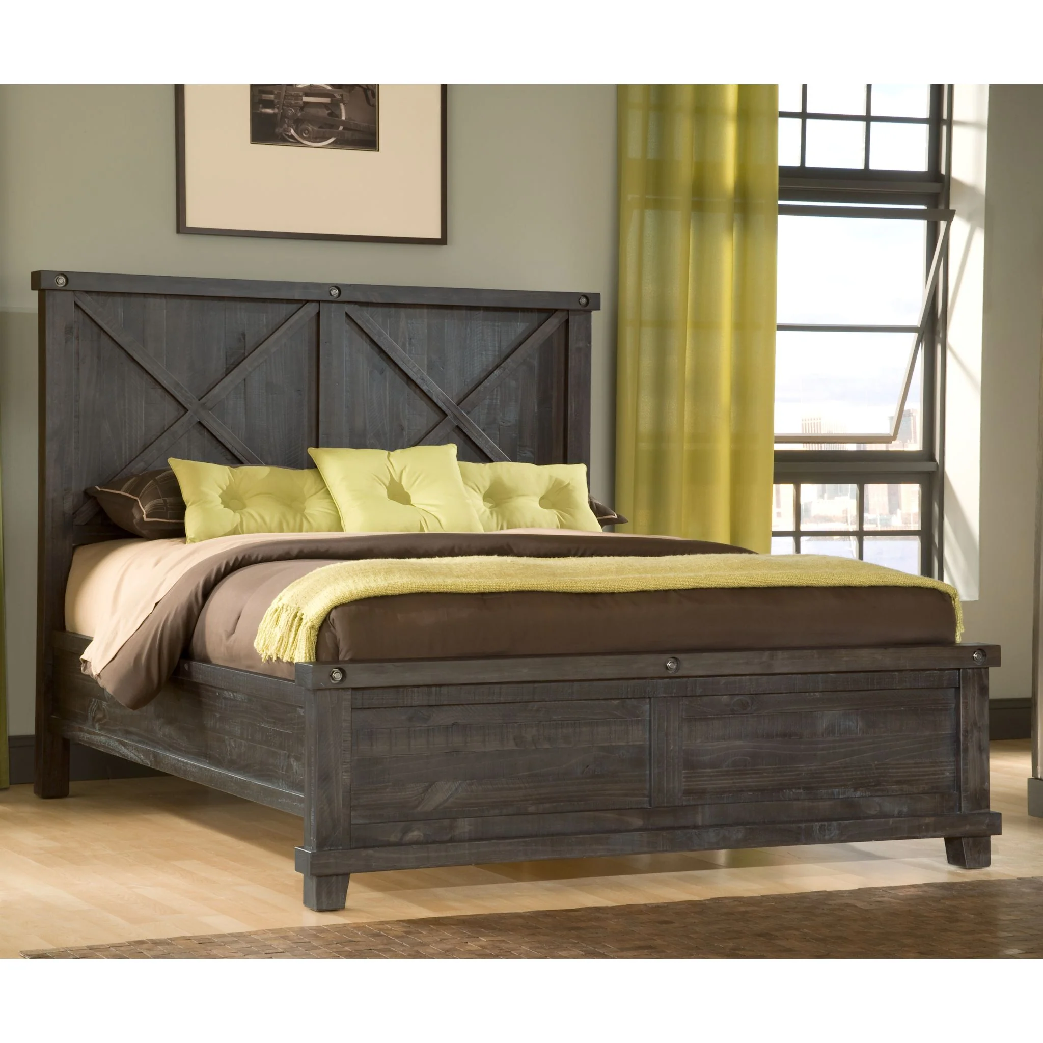 Yosemite Panel Bed - Cafe - Image 2