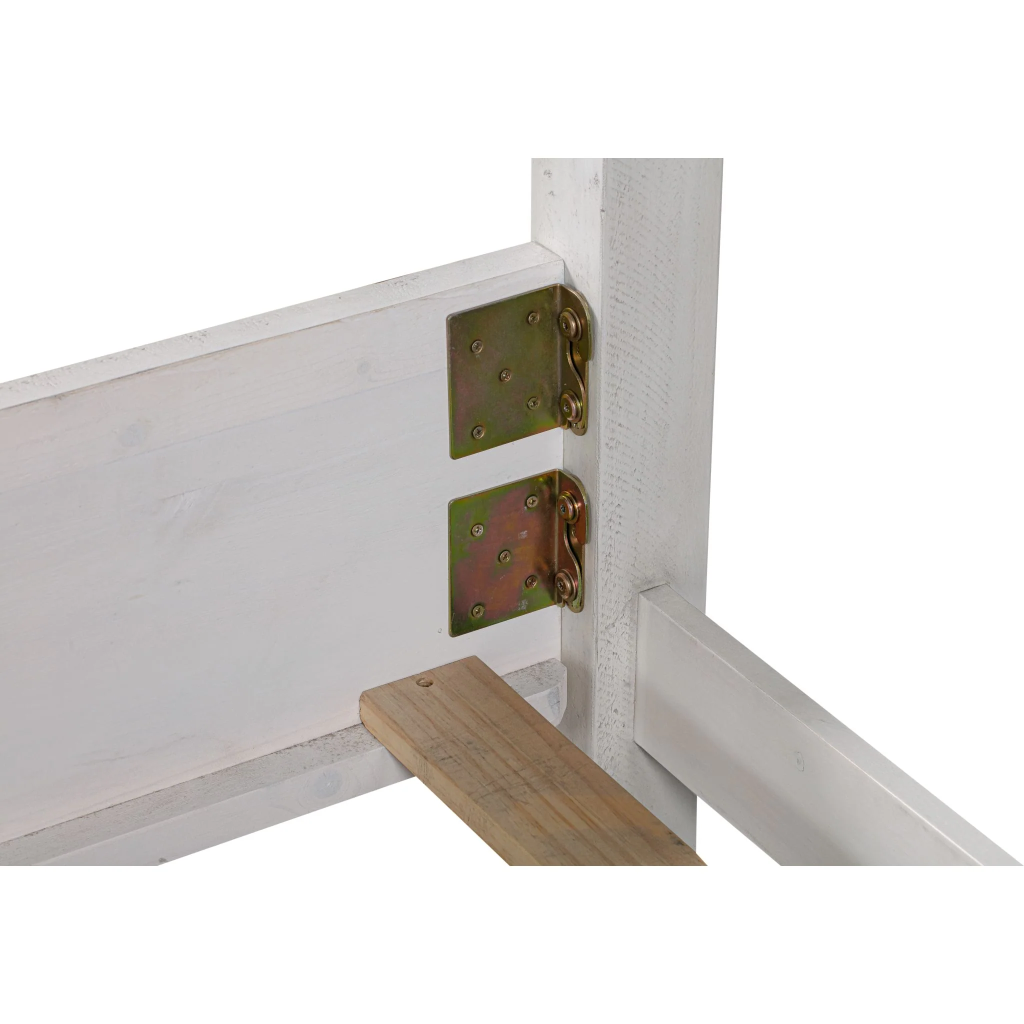 Yosemite Queen Panel Bed - Rustic White - Image 9