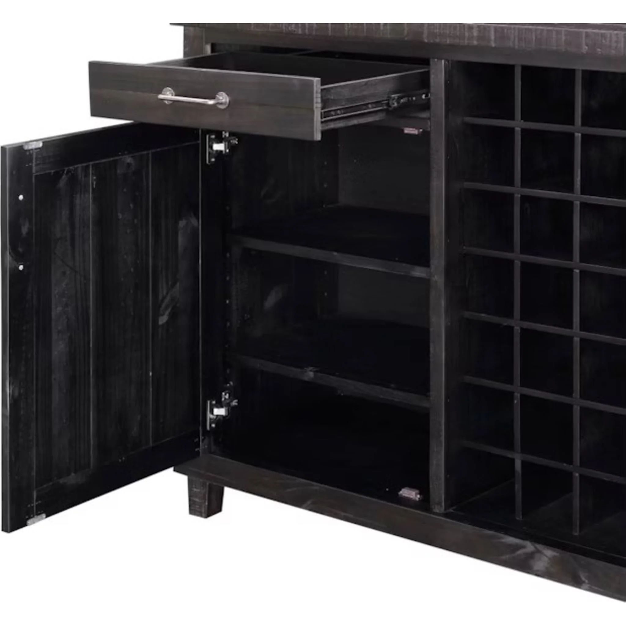 Yosemite Wine Cabinet - Cafe - (7YC974) - Image 5