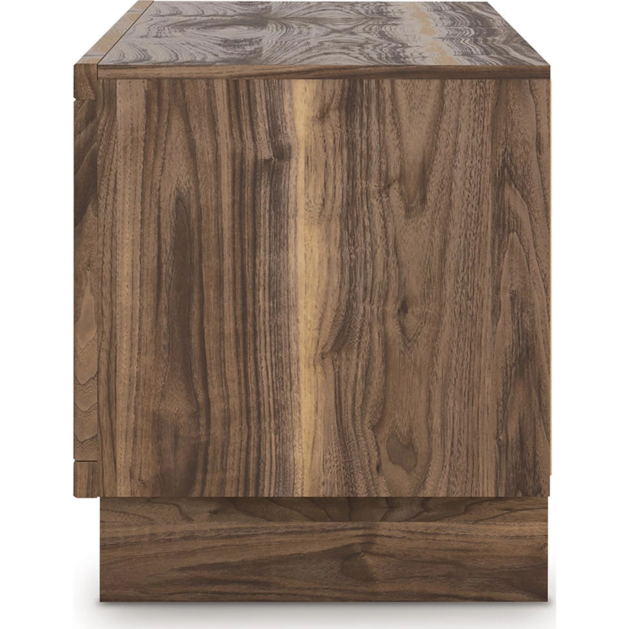 Zadilyn TV Stand with Fireplace - Brown - Image 2