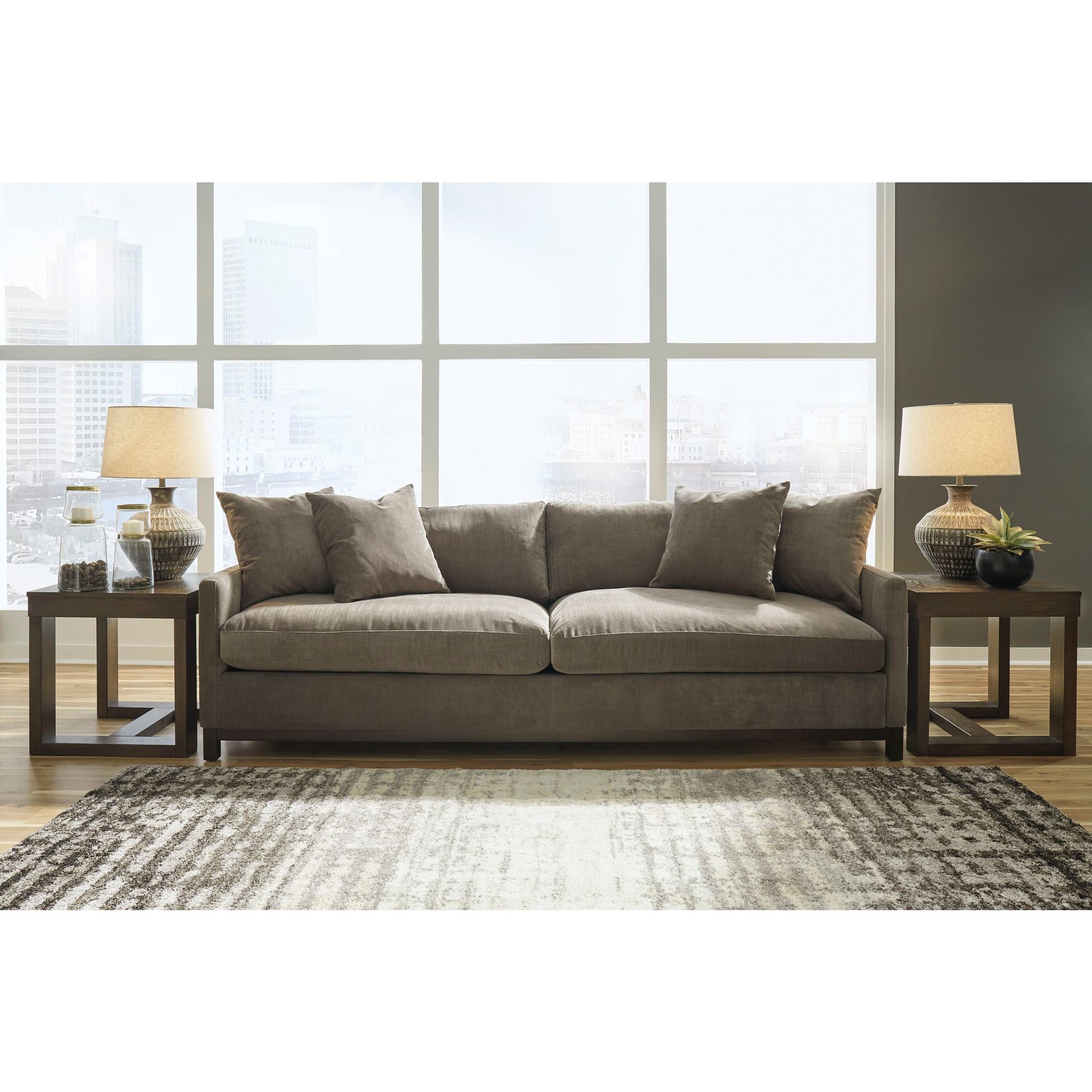 Zavalla Sofa - Mocha - Image 2