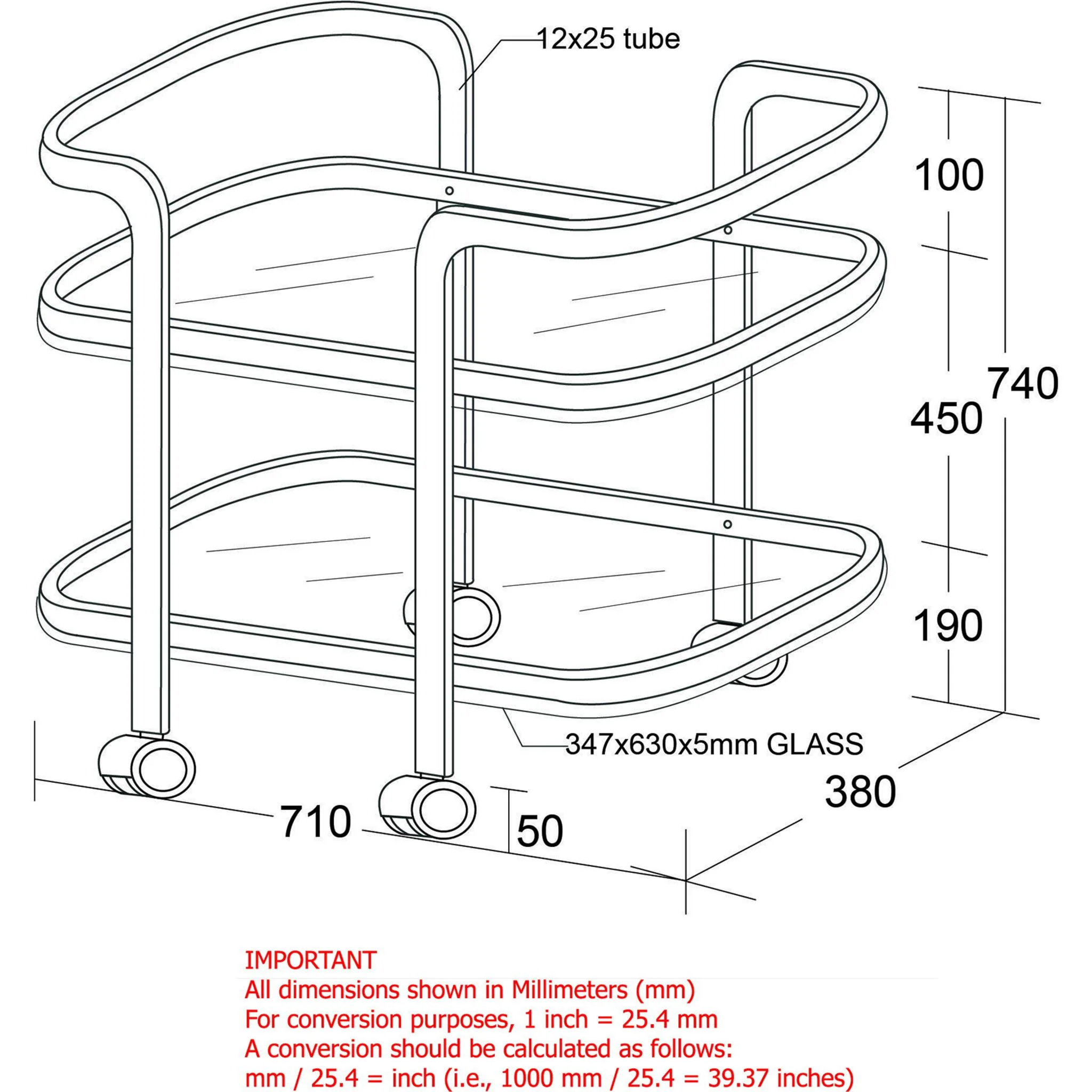 Zedd Bar Unit - Chrome - Image 8