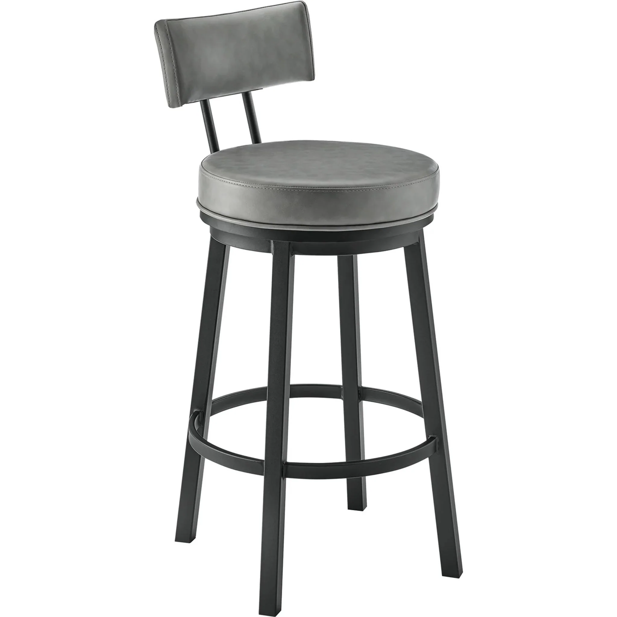 Zelda Counter Height Stool - Vintage Grey - (LCZABABLKVGRY26)
