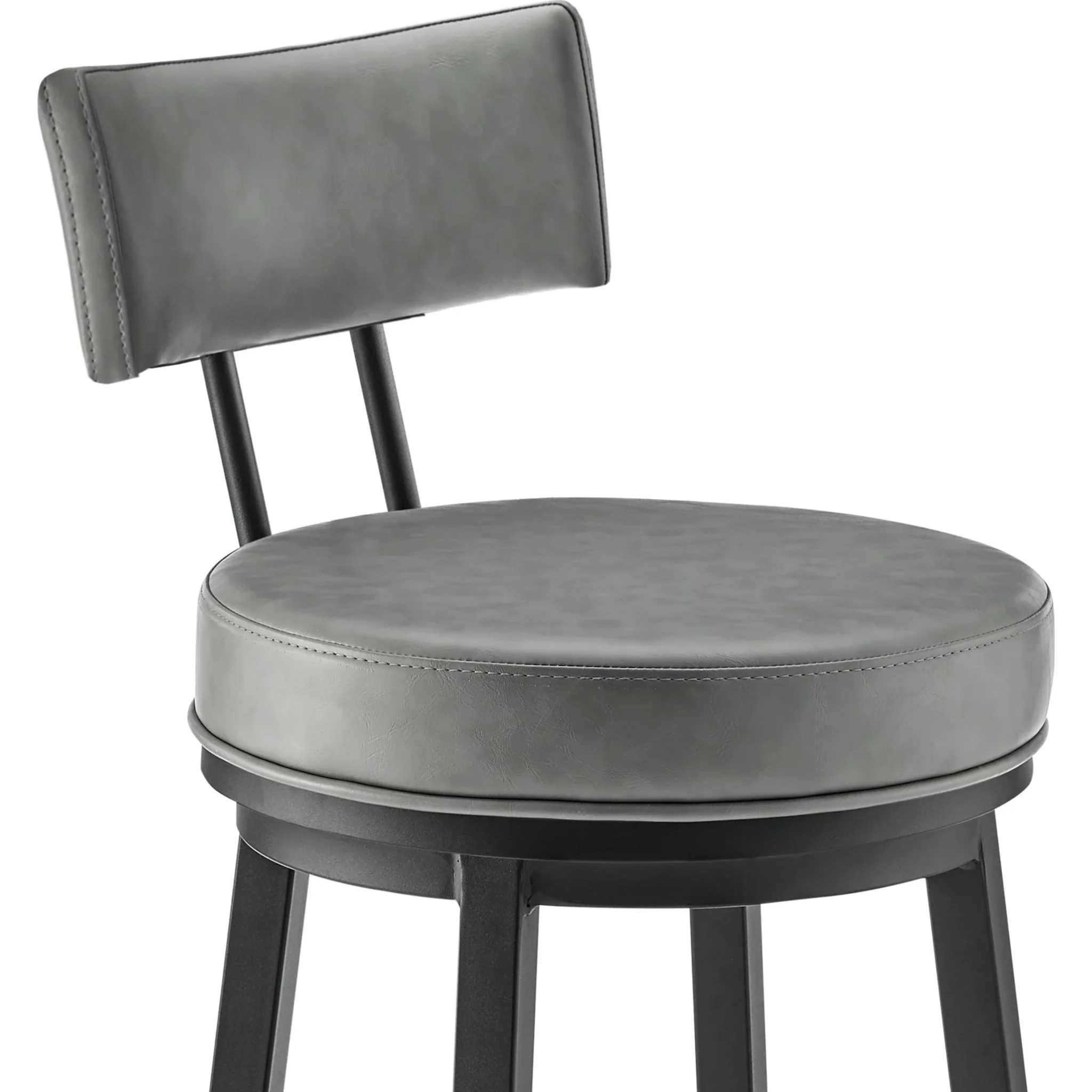 Zelda Counter Height Stool - Vintage Grey - (LCZABABLKVGRY26) - Image 5
