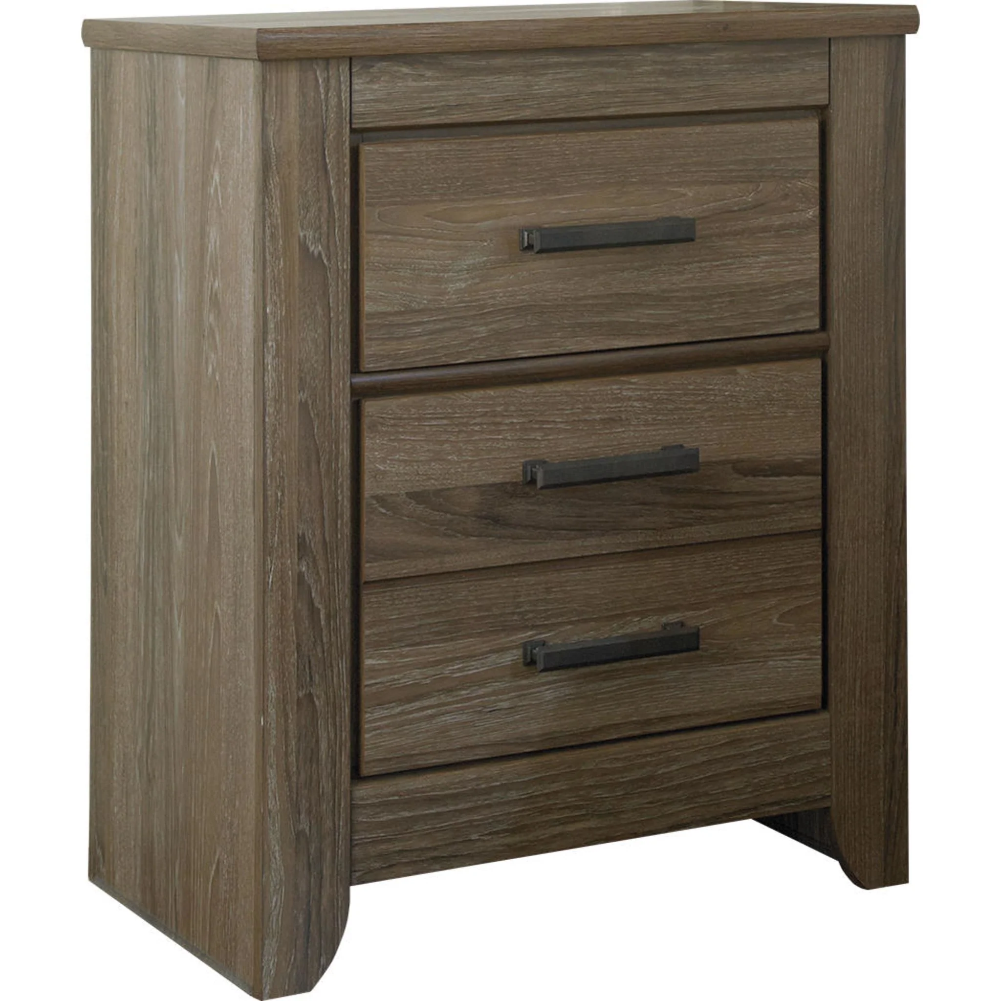 Zelen Nightstand - Warm Grey - Image 16