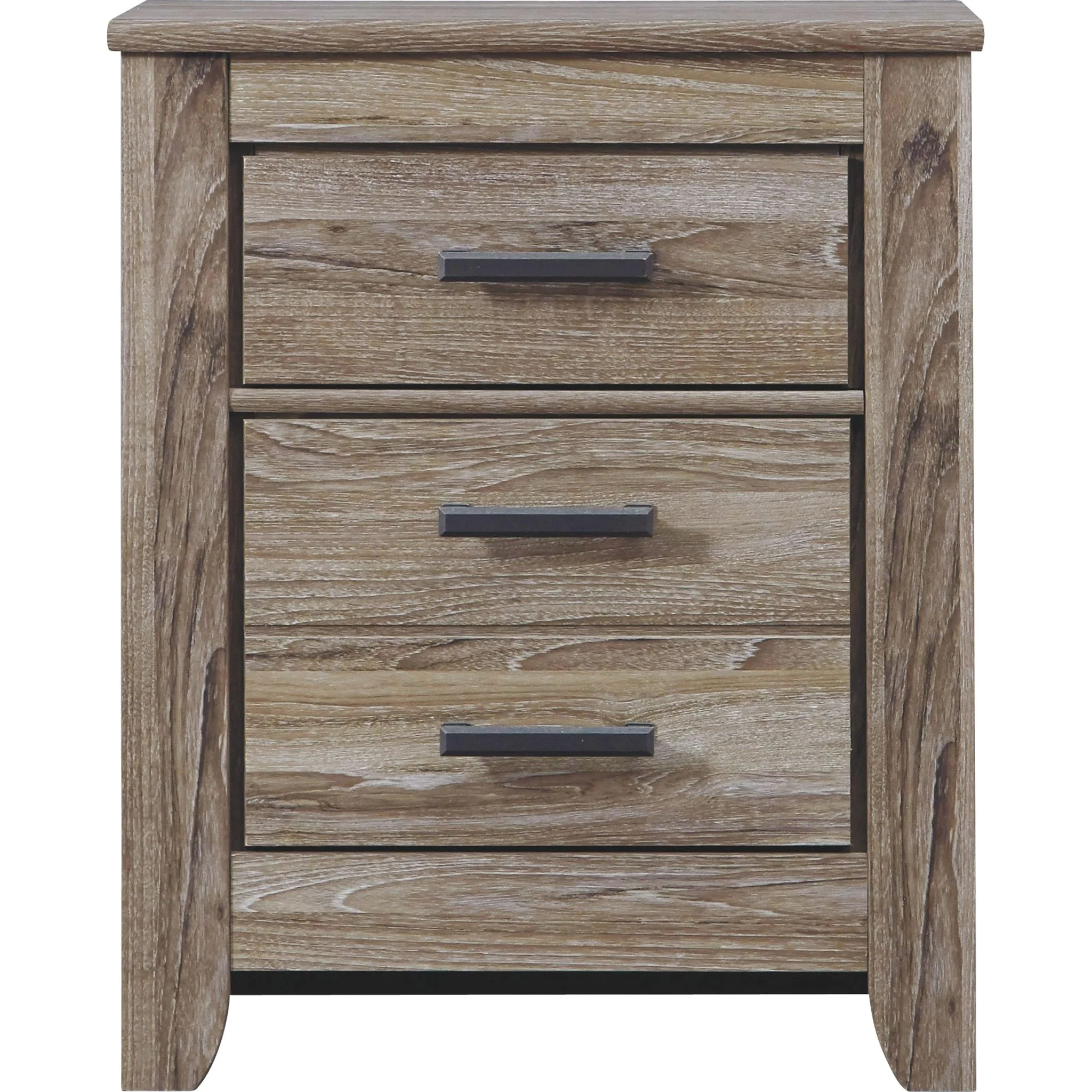 Zelen Nightstand - Warm Grey - Image 5