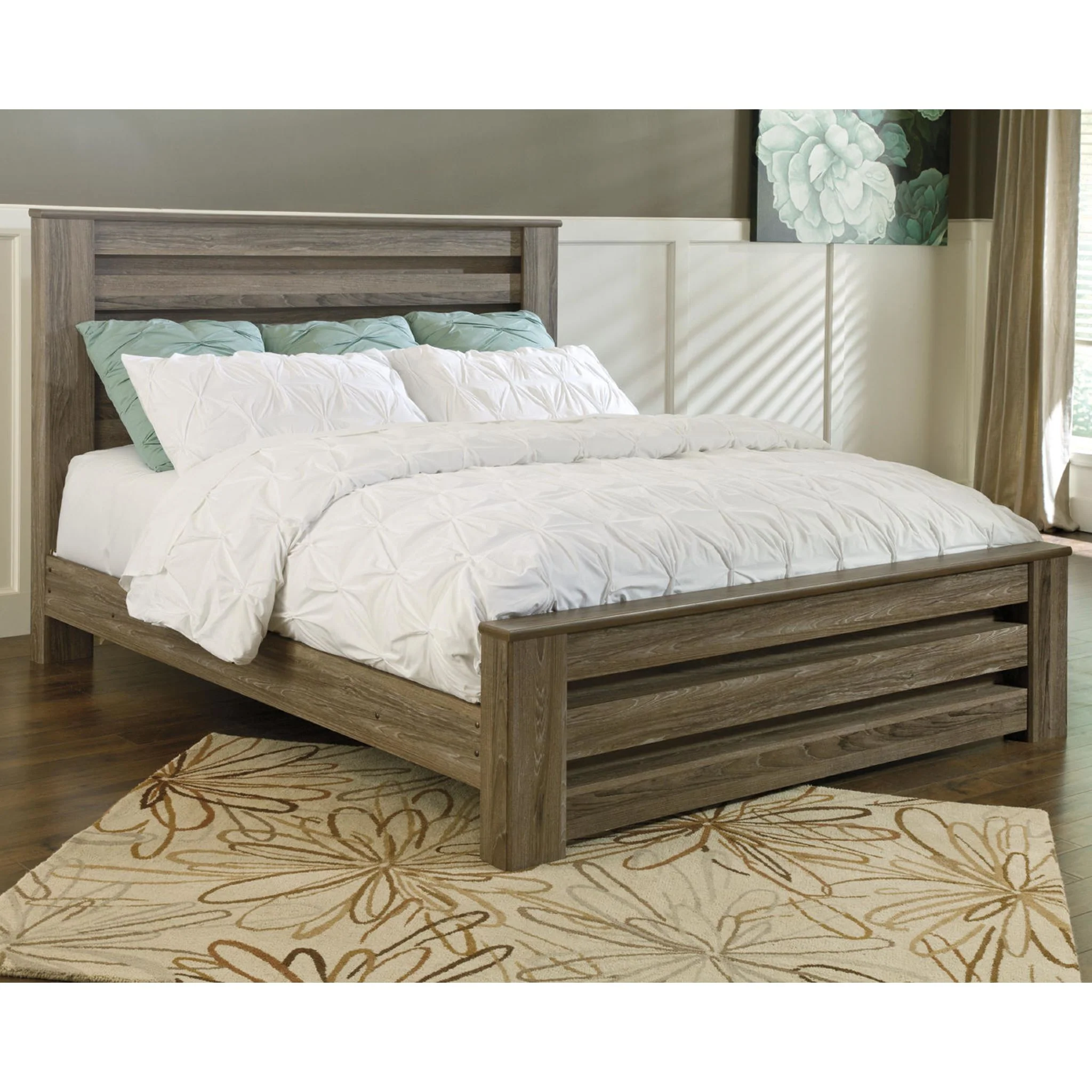 Zelen Panel Bed - Warm Gray - Image 20