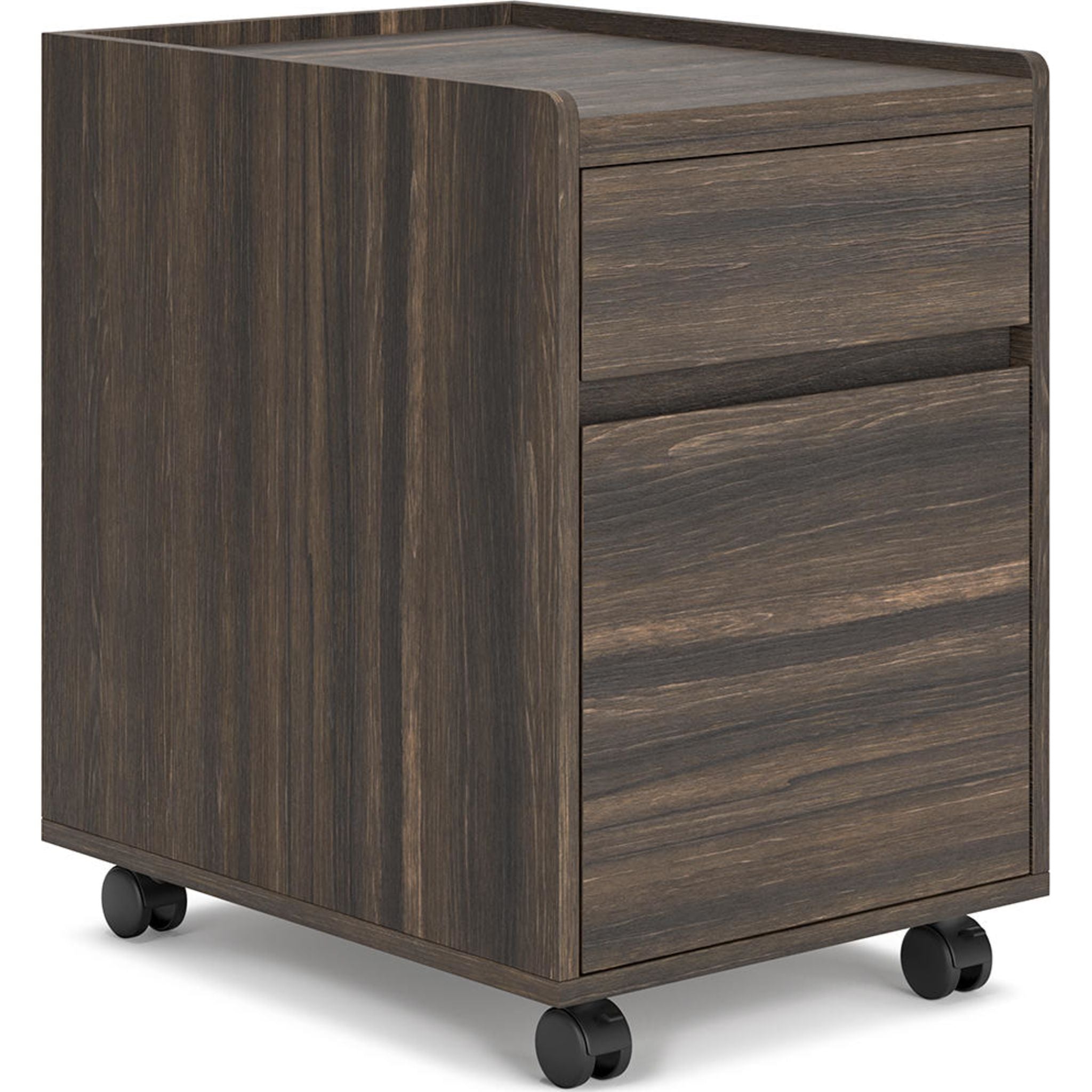 Zendex File Cabinet - Dark Brown
