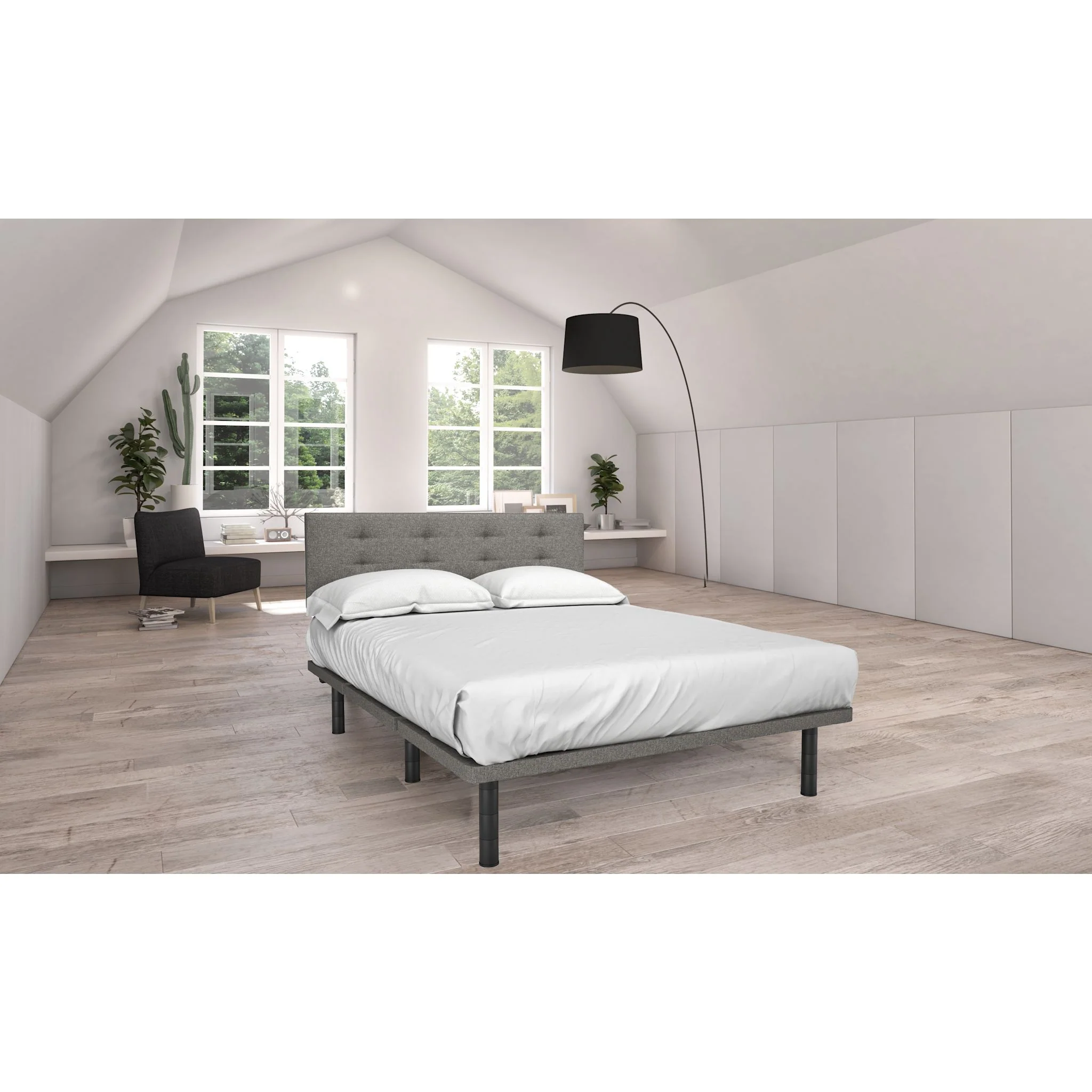 Zenith Upholstered Headboard - J Border - Image 2