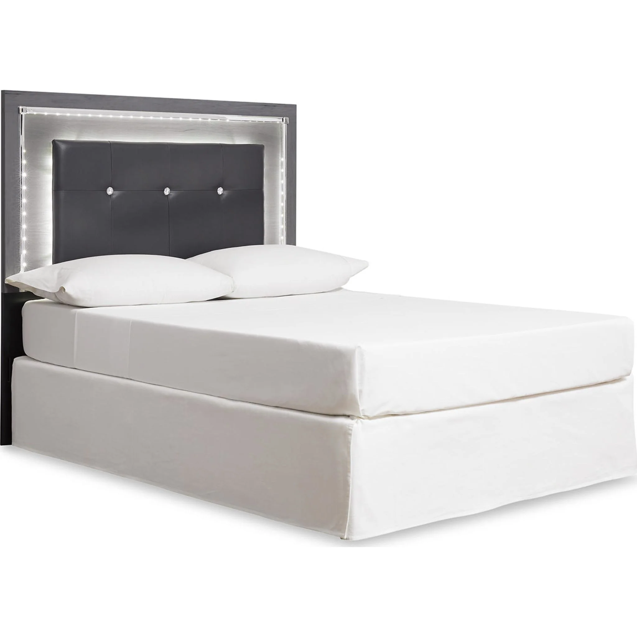 Lodanna Full Panel Headboard - Gray - Image 11