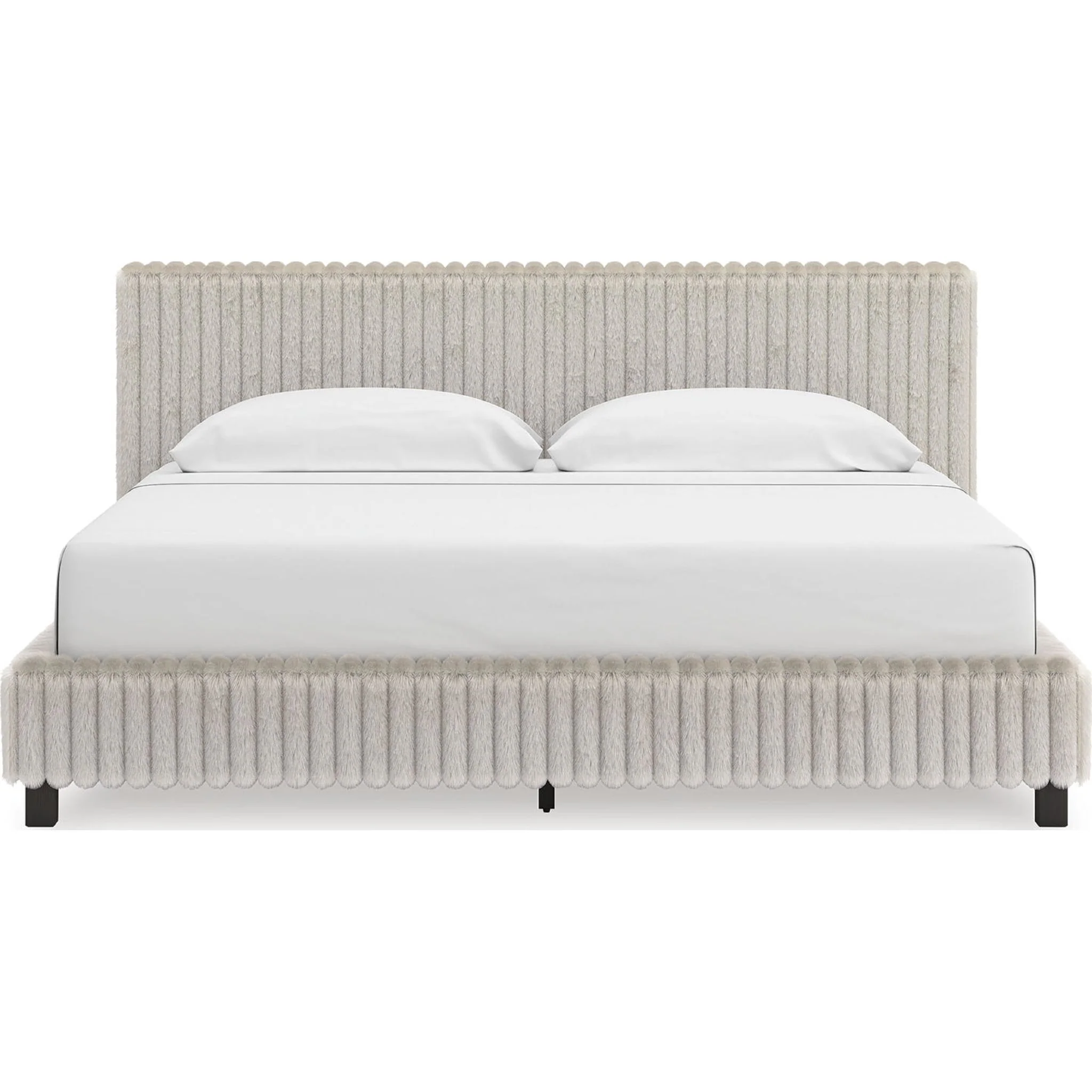 Zuraleus King Upholstered Bed - White - Image 6